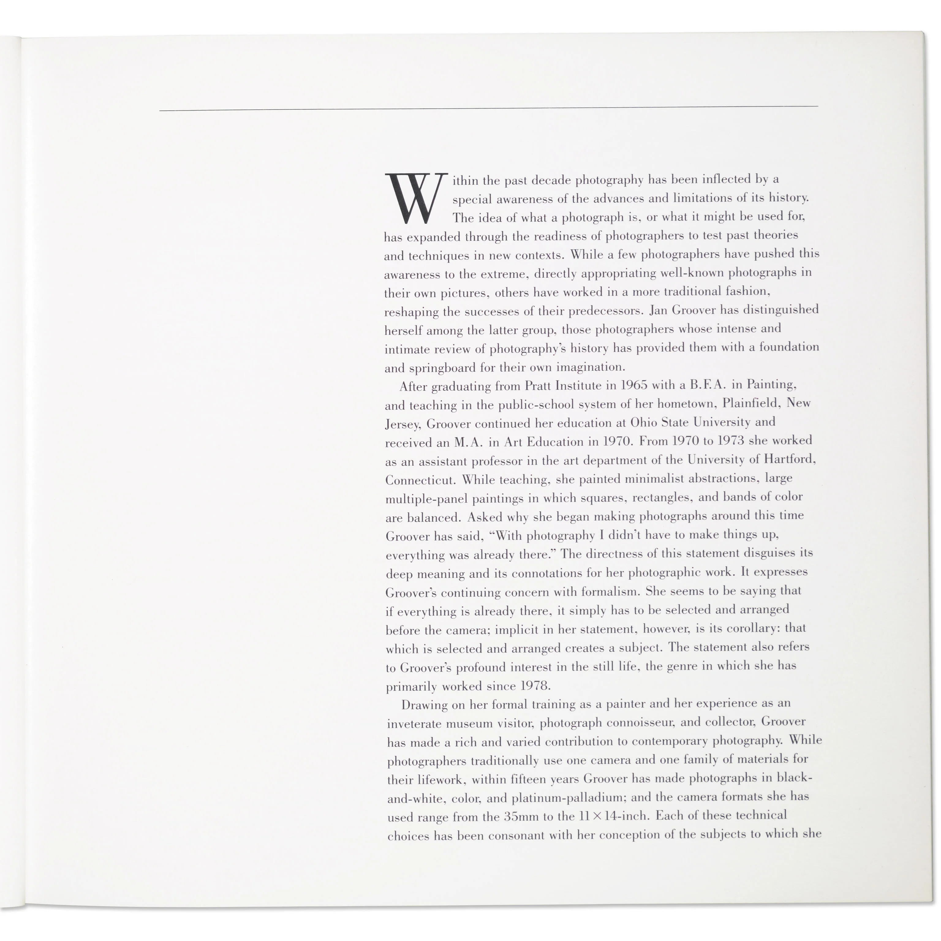 Jan Groover - Paperback - Image 3