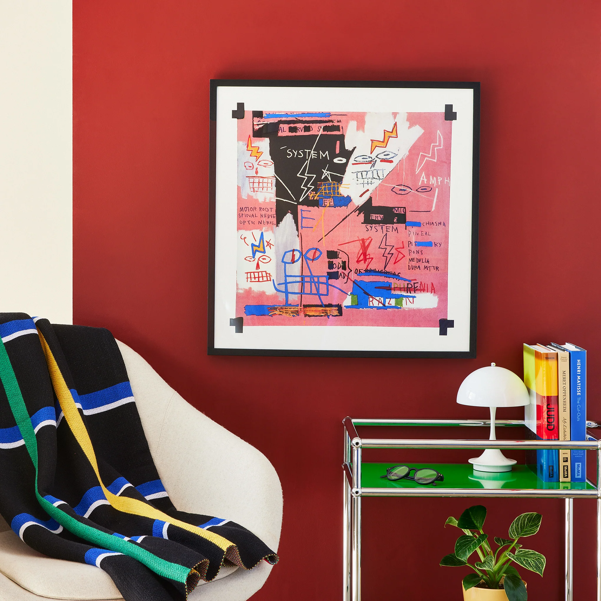Jean-Michel Basquiat Six Fifty Framed Poster - Image 2