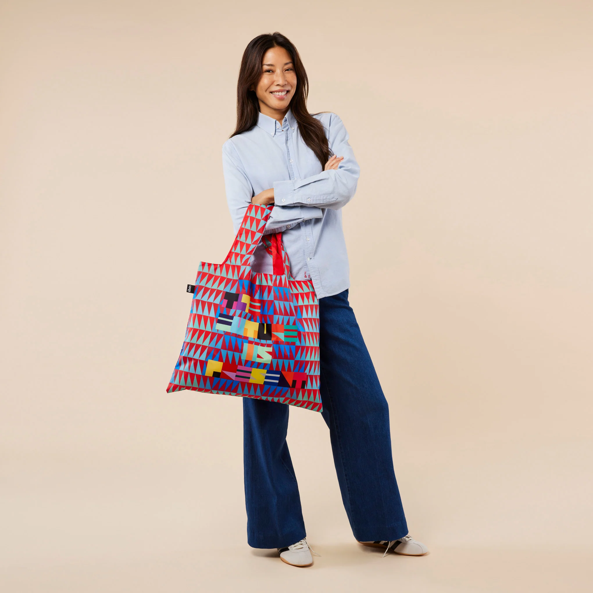 Jeffrey Gibson Recycled Polyester Tote Bag - The Future is Present - Image 5