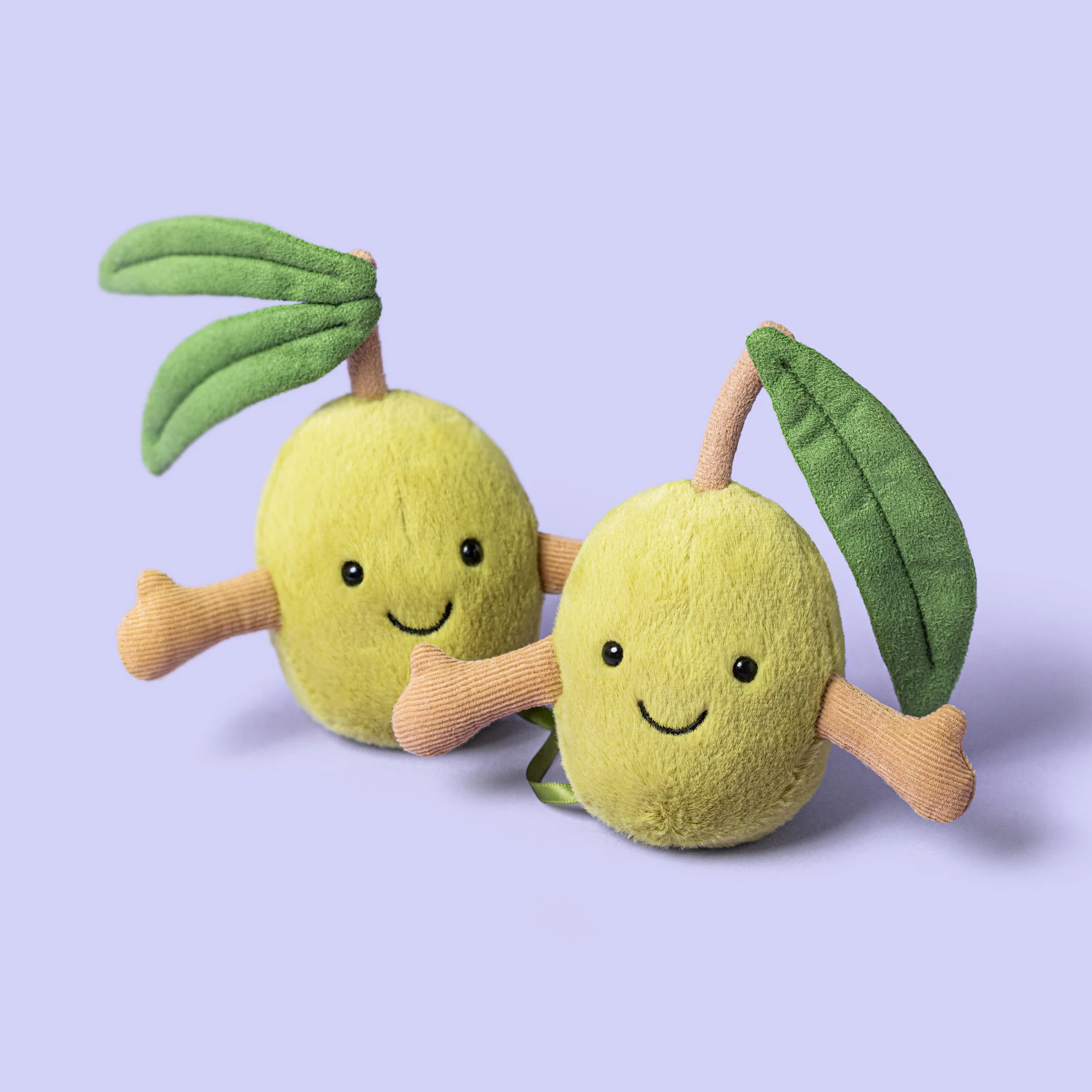 Jellycat Food Plush Toys - Pair of Olives - Image 2