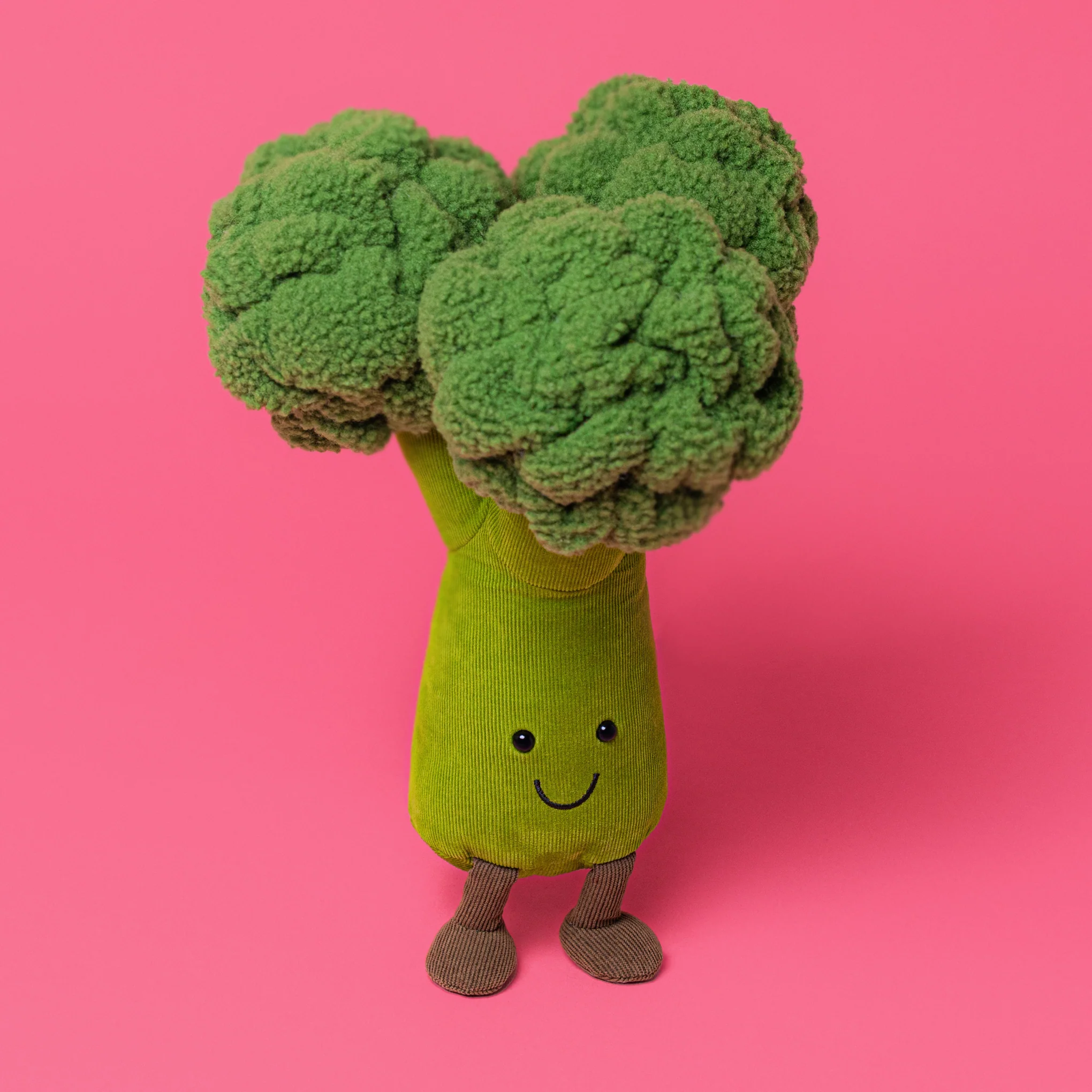 Jellycat Large Veggie Plush Toys - Broccoli - Image 2