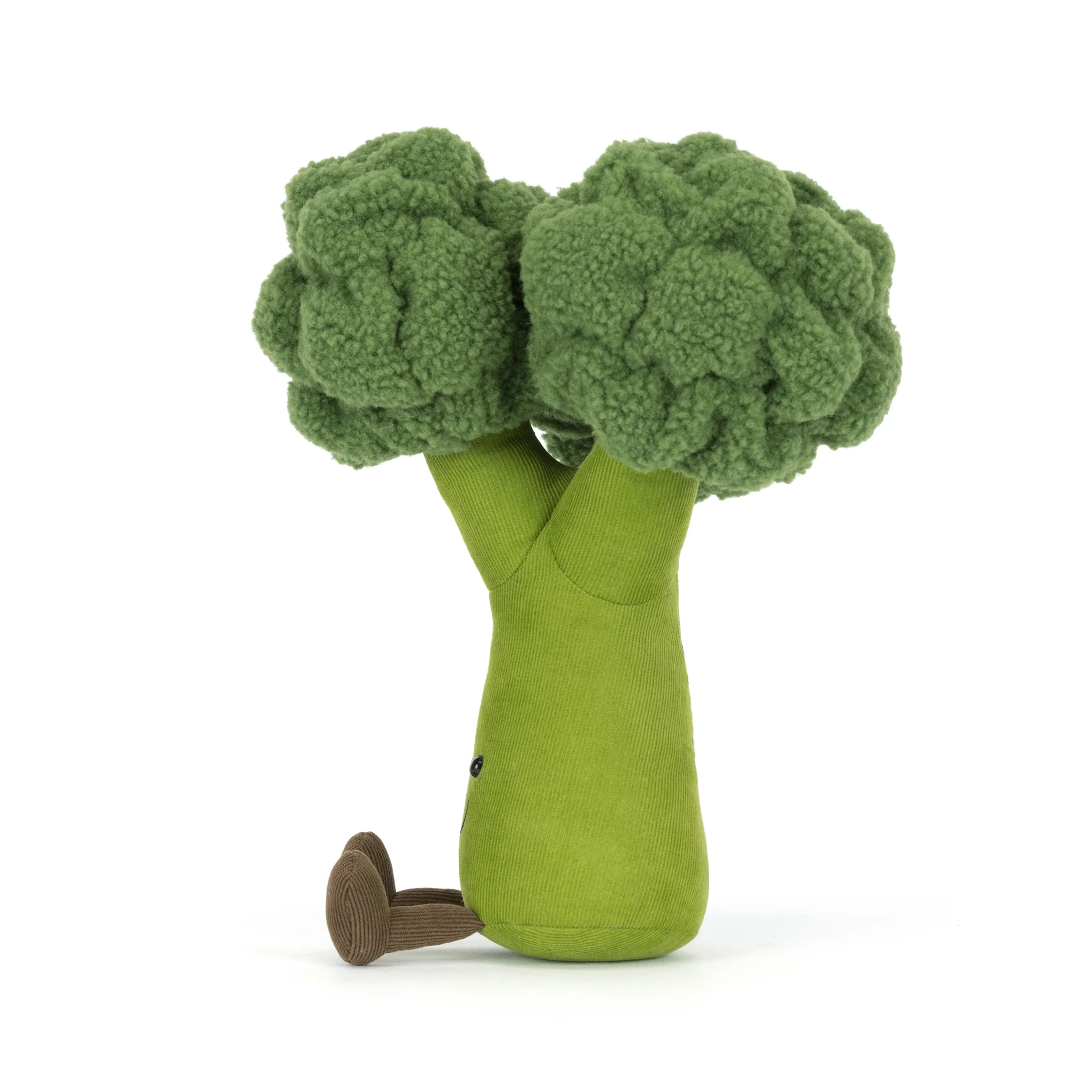 Jellycat Large Veggie Plush Toys - Broccoli - Image 3