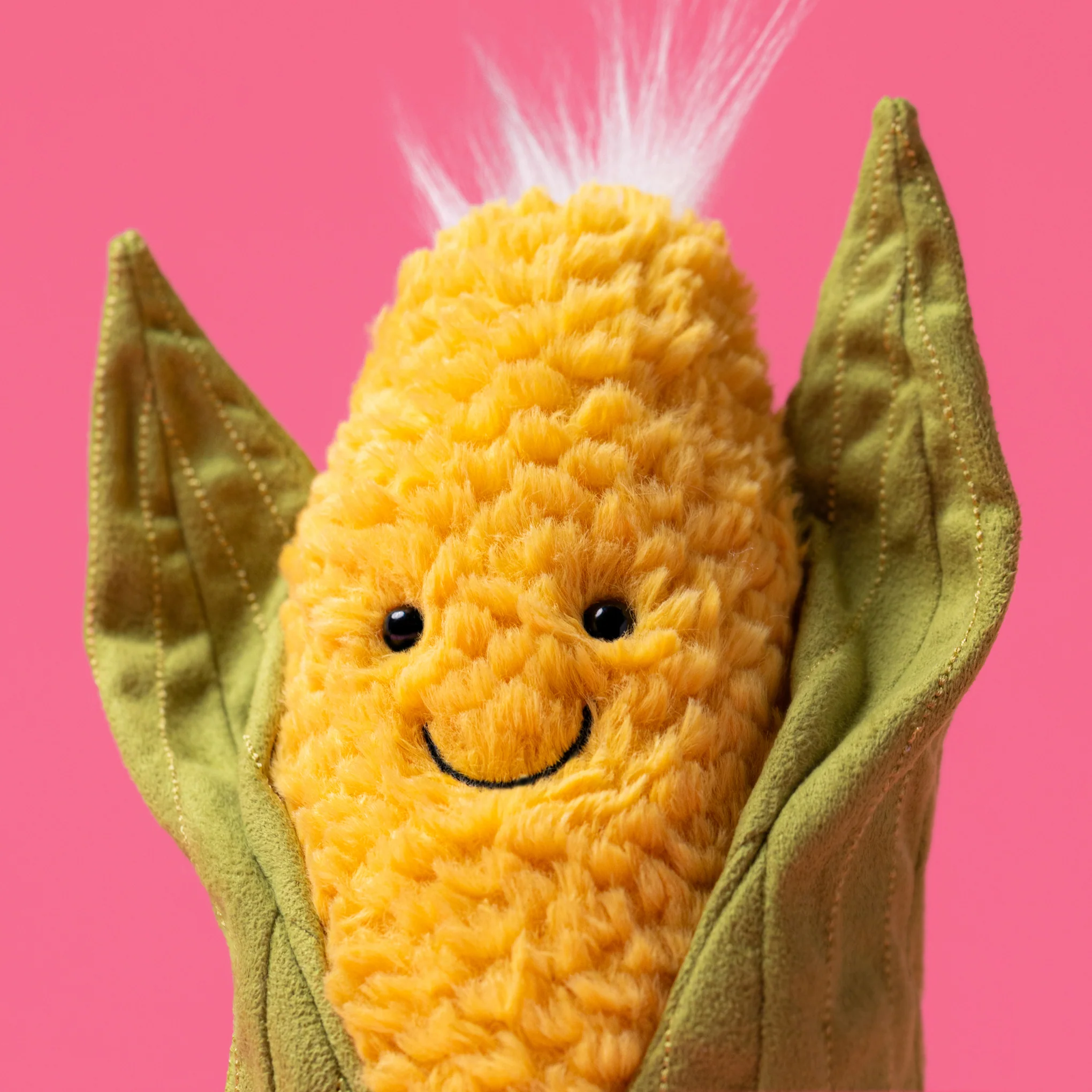 Jellycat Large Veggie Plush Toys - Sweetcorn - Image 5