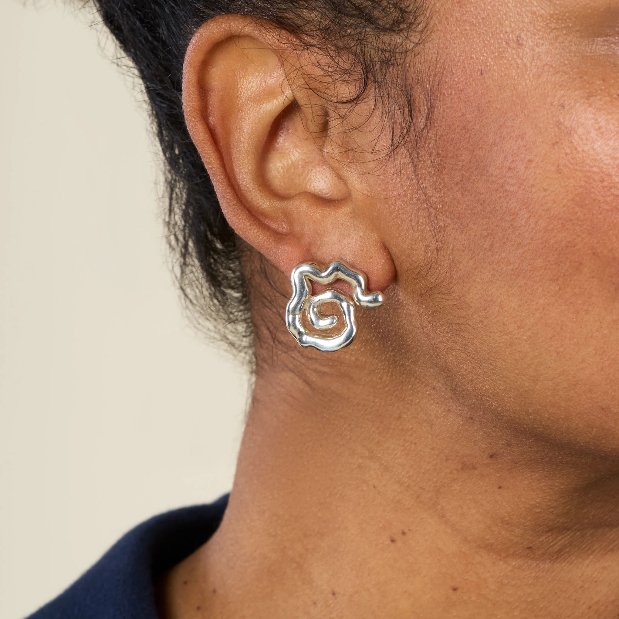 Julie Thévenot Eterna Sterling Silver-Plated Earrings - Image 2