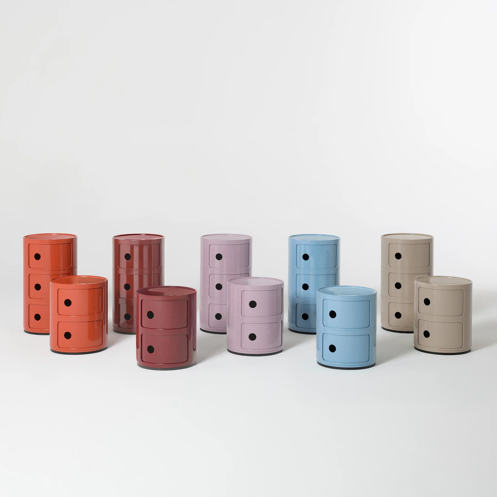 Kartell Componibili 2 Tier Storage - Sky Blue - Image 3