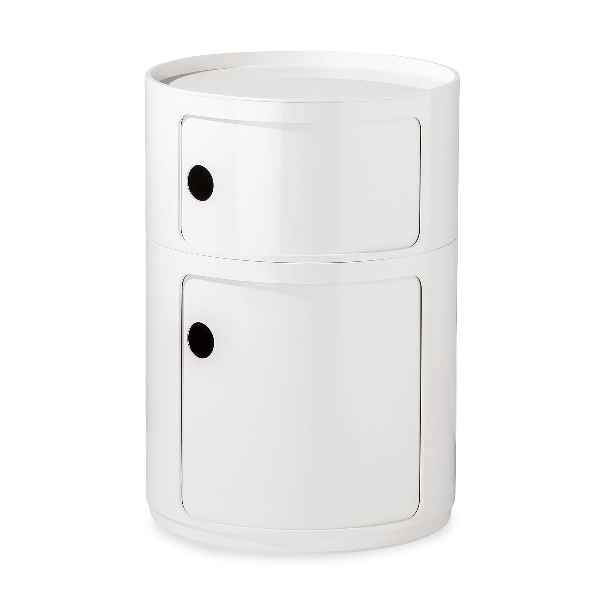 Kartell Componibili Classic Big 2 Tier Storage - White