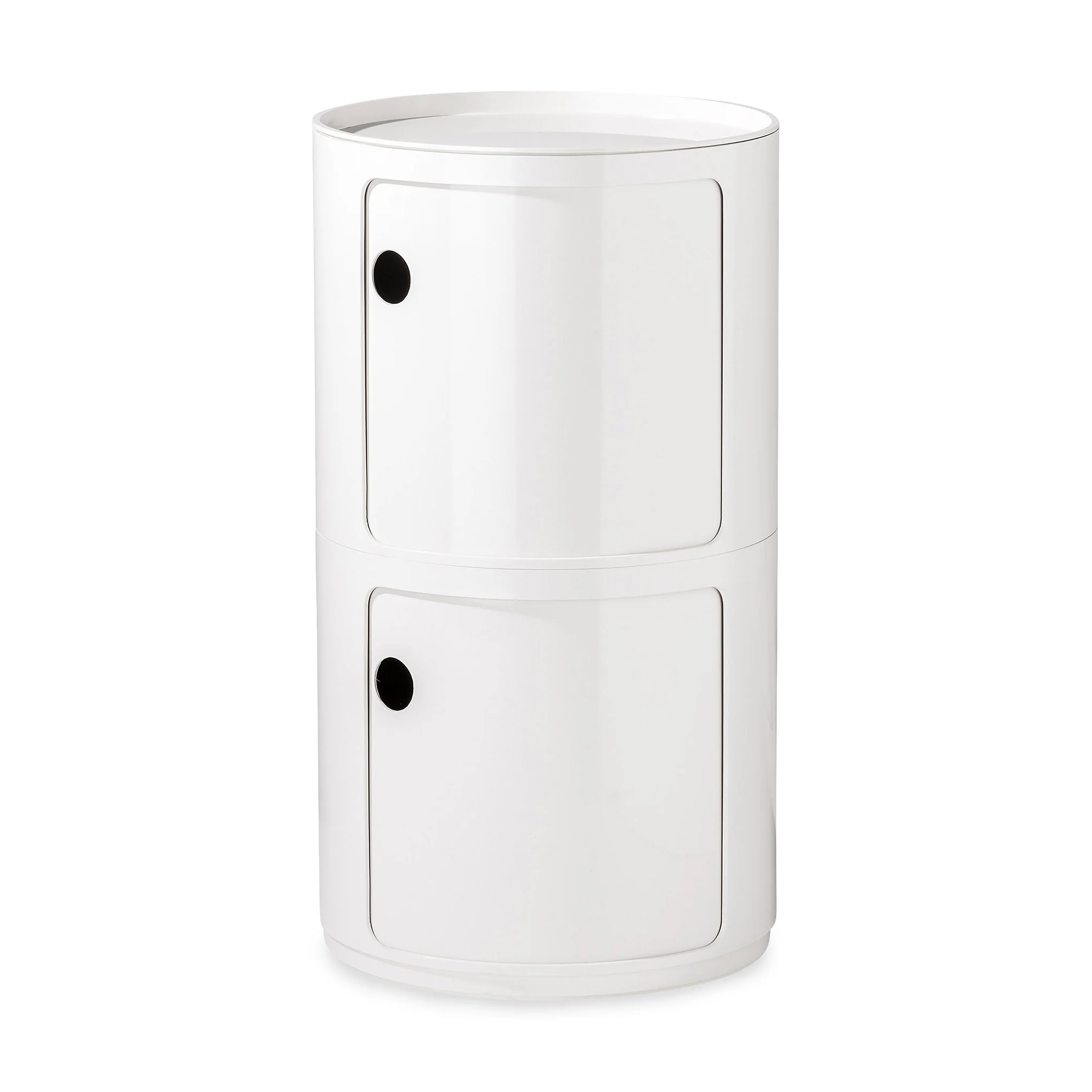 Kartell Componibili Classic Big 2 Tier Storage - White - Image 2