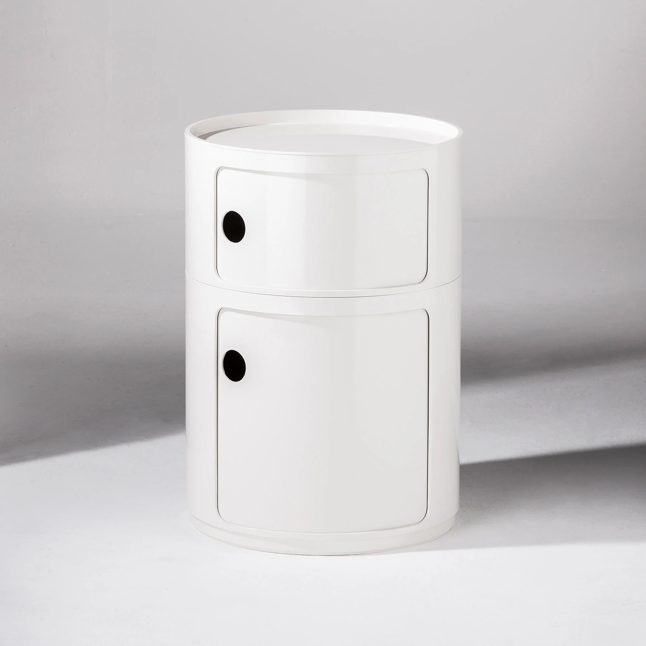 Kartell Componibili Classic Big 2 Tier Storage - White - Image 3