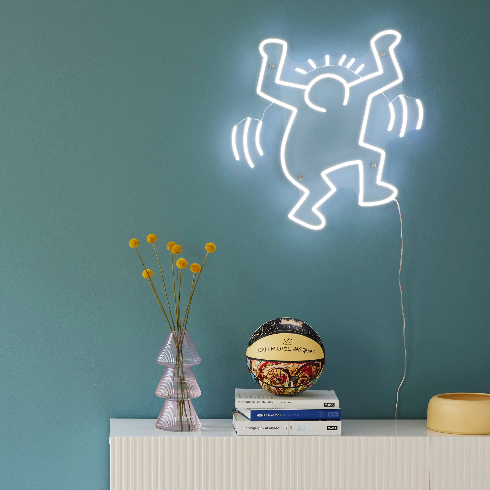 Keith Haring Dancing Figure Neon Sign - Image 4