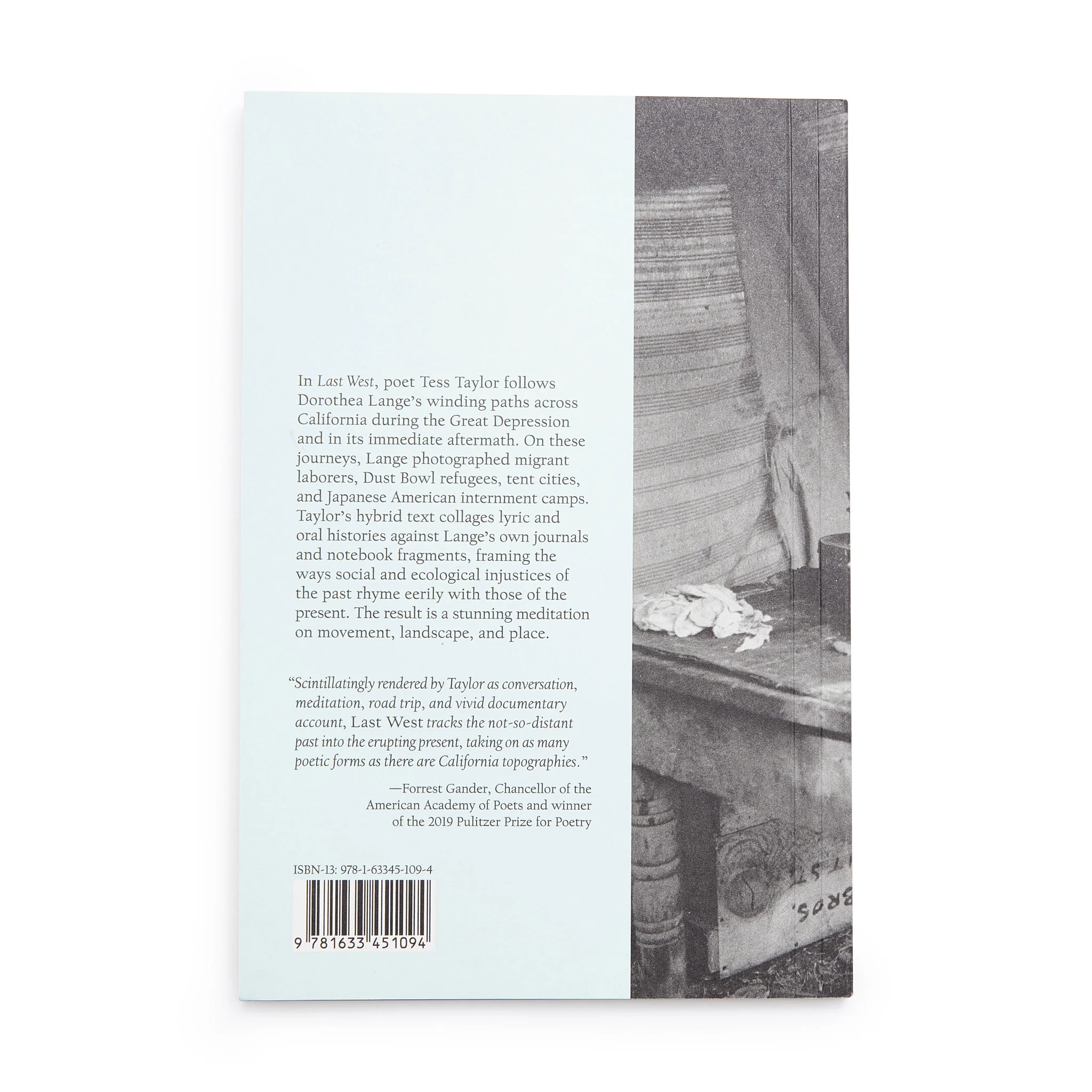 Last West: Roadsongs for Dorothea Lange - Paperback - Image 2