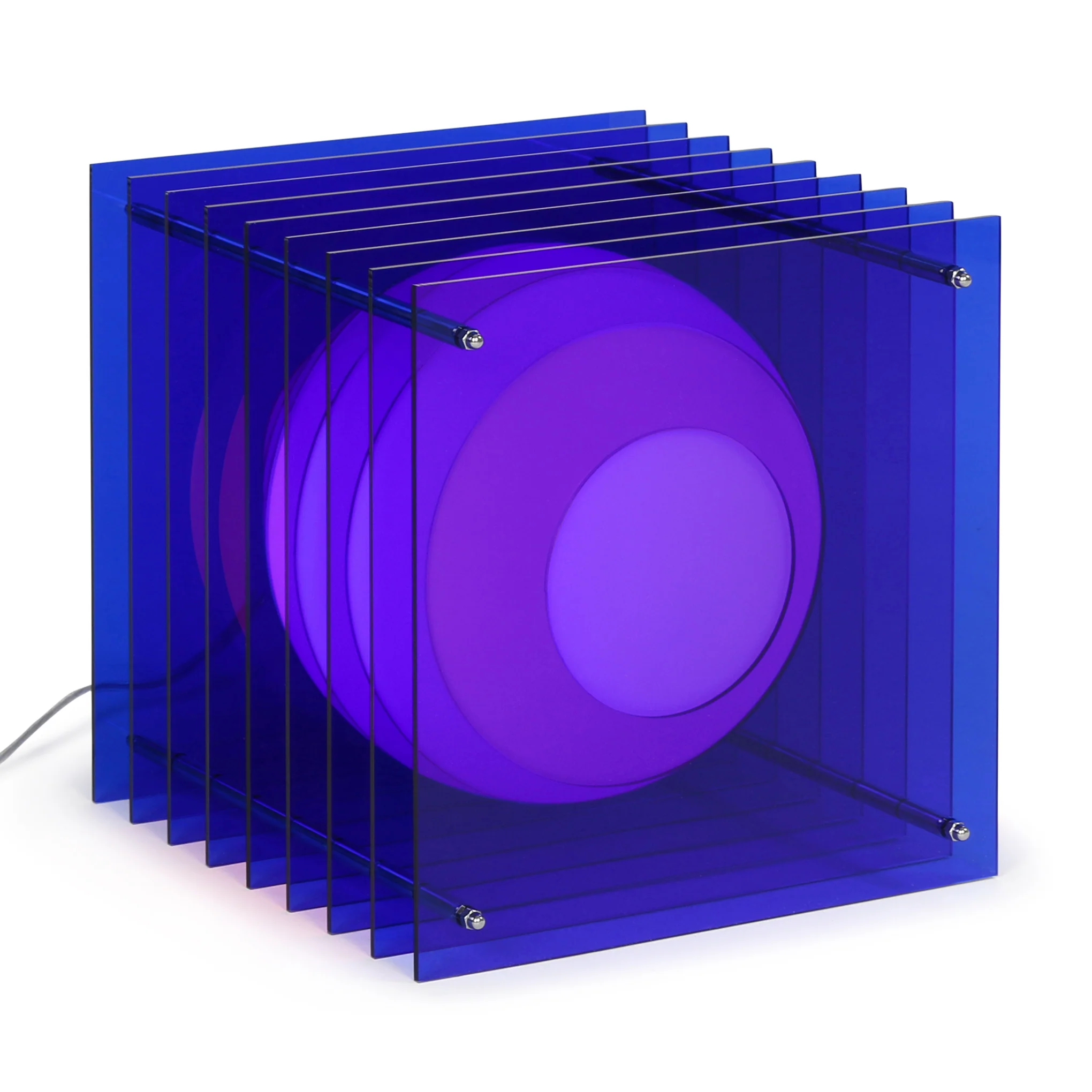 Lớp Layers Table Lamp - Blue/ Pink - Image 4