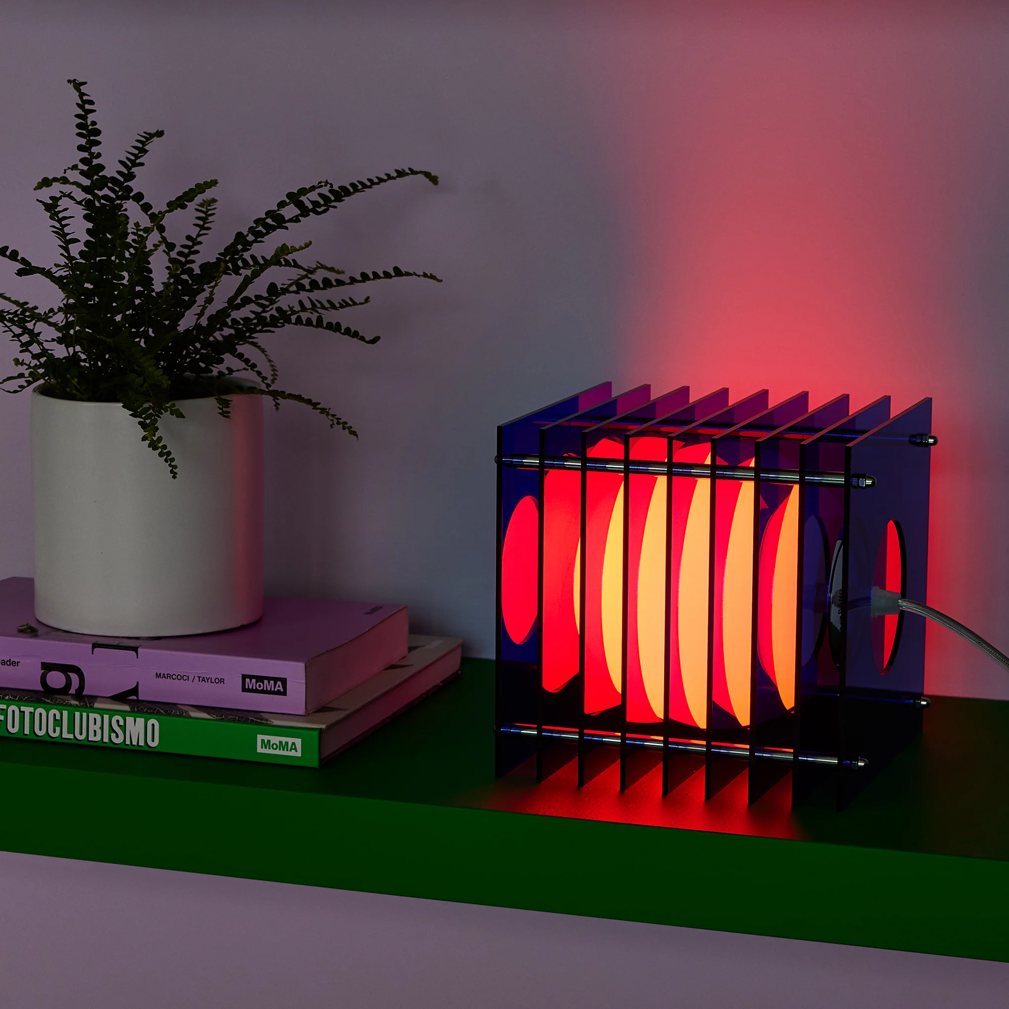 Lớp Layers Table Lamp - Blue/ Pink - Image 7