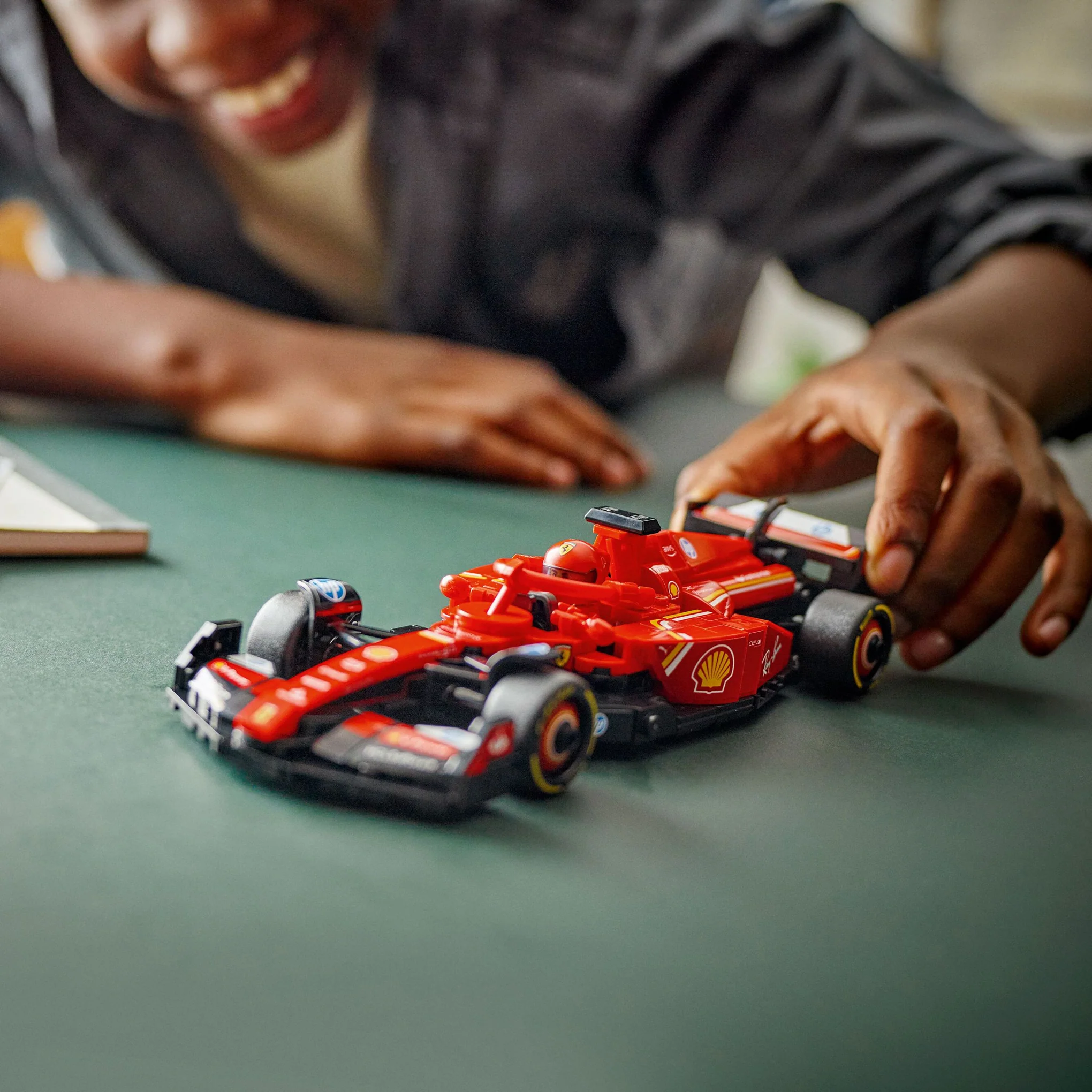 LEGO® Speed Champions Ferrari SF-24 F1® Race Car & Driver - Image 2