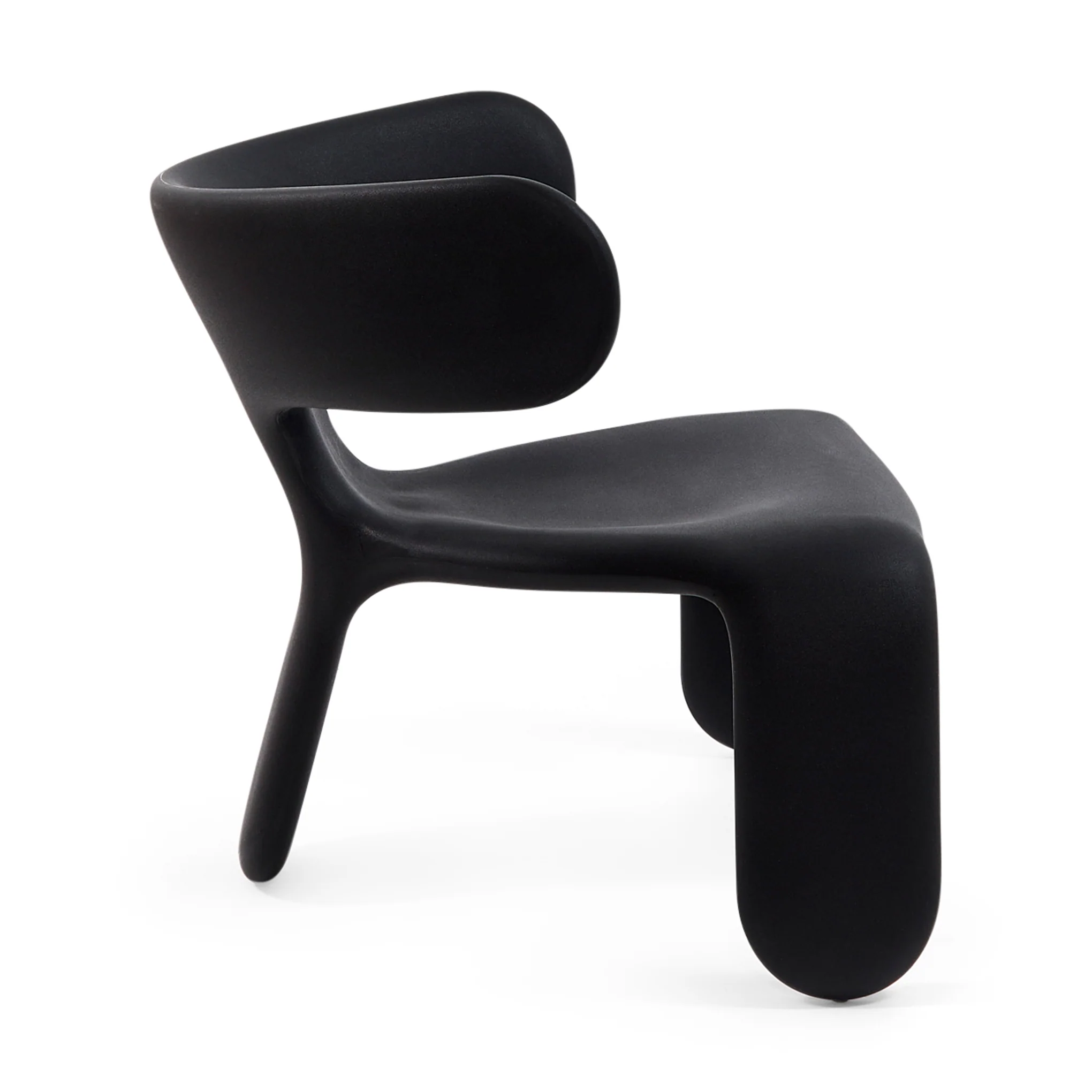 Limbo Lounge Chair in Recycled Material - Black - Image 5