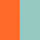 Lollipop USB-C to USB-C Charging Cable - Mint / Orange - Image 4