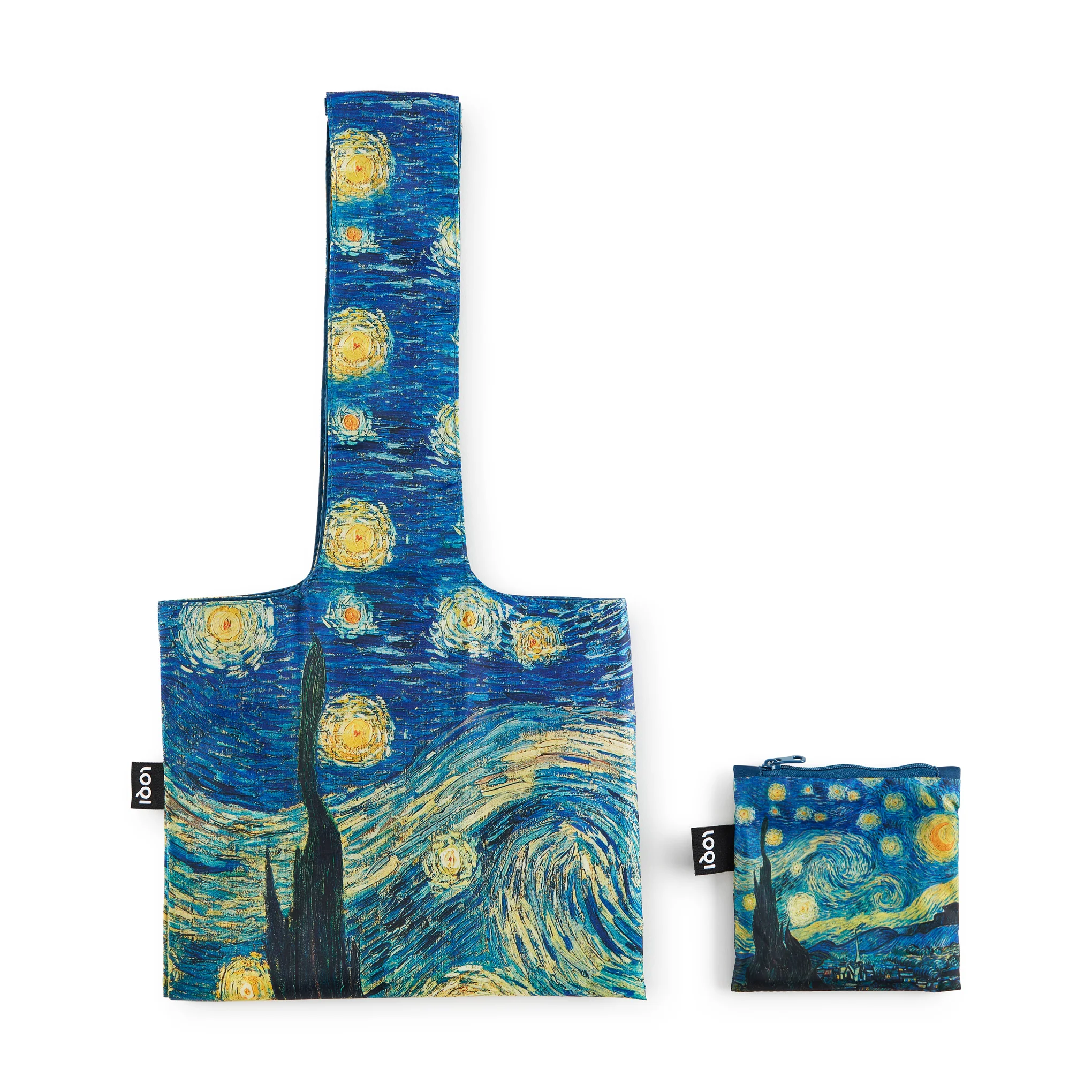 Loqi Recycled Polyester Artist Tote Bag - Van Gogh - Image 3