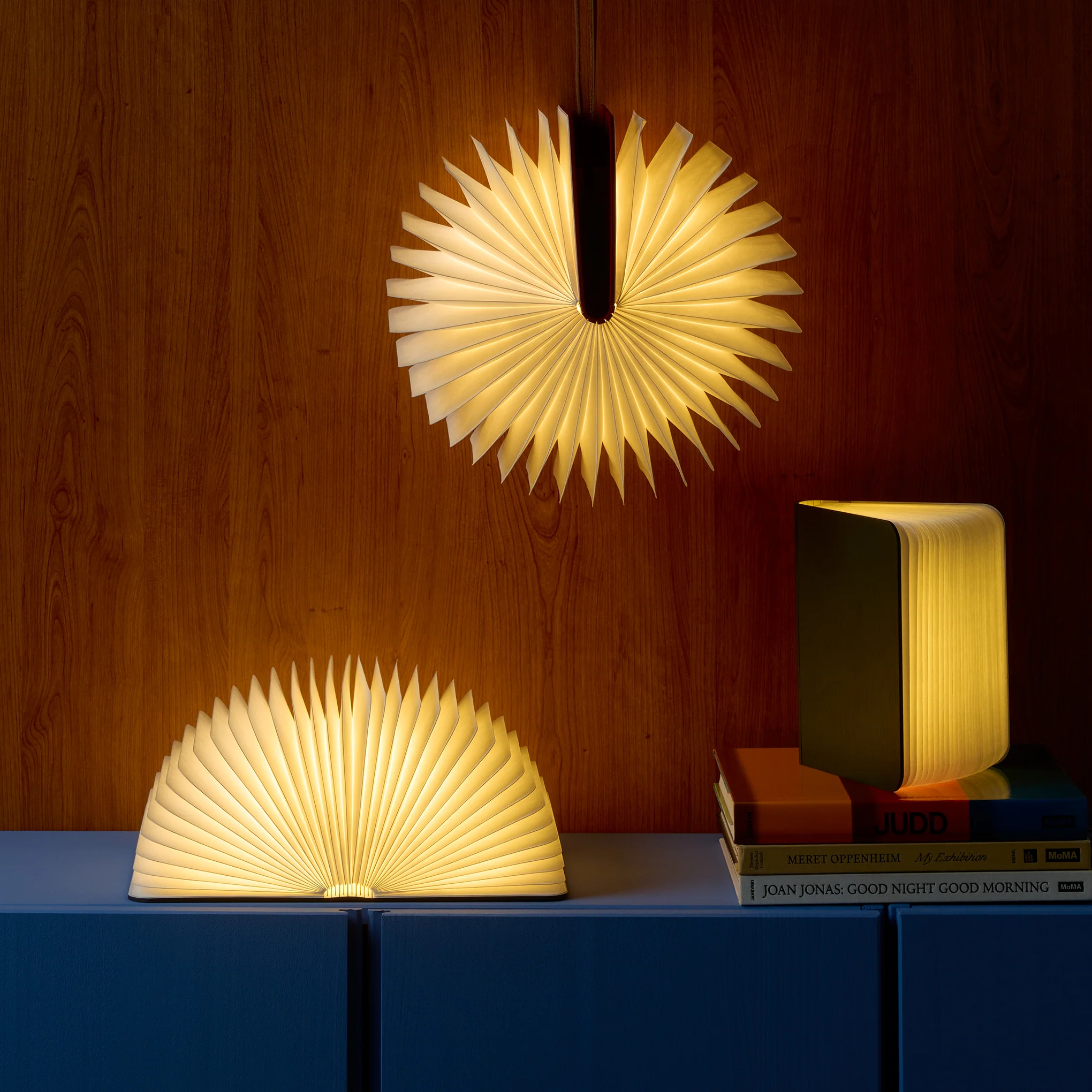 Lumio Book Lamp - Navy Blue - Image 7