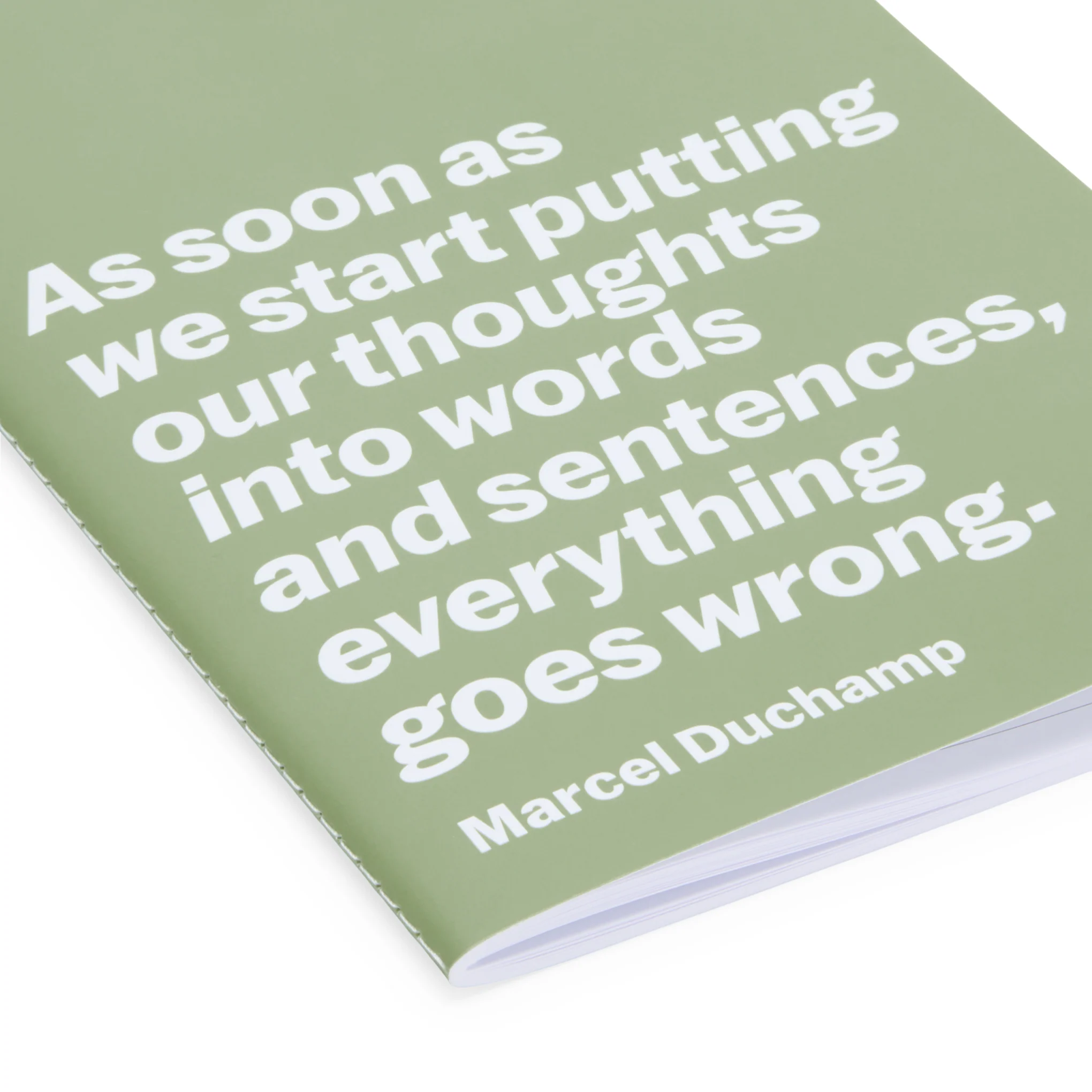 Marcel Duchamp Quote Notebook - Image 4