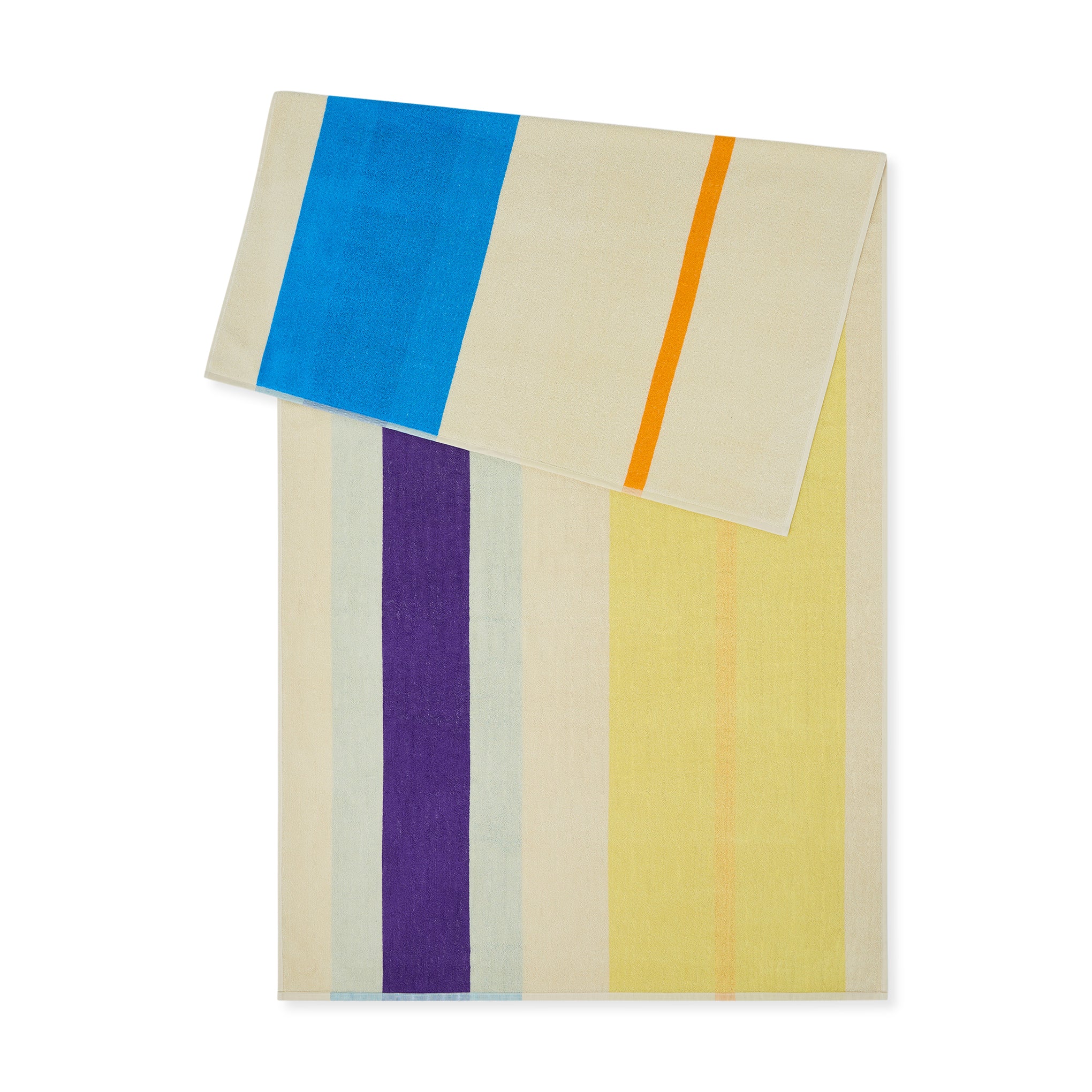 Martens Cotton Towels - Aqua/ Orange/ Purple/ Yellow
