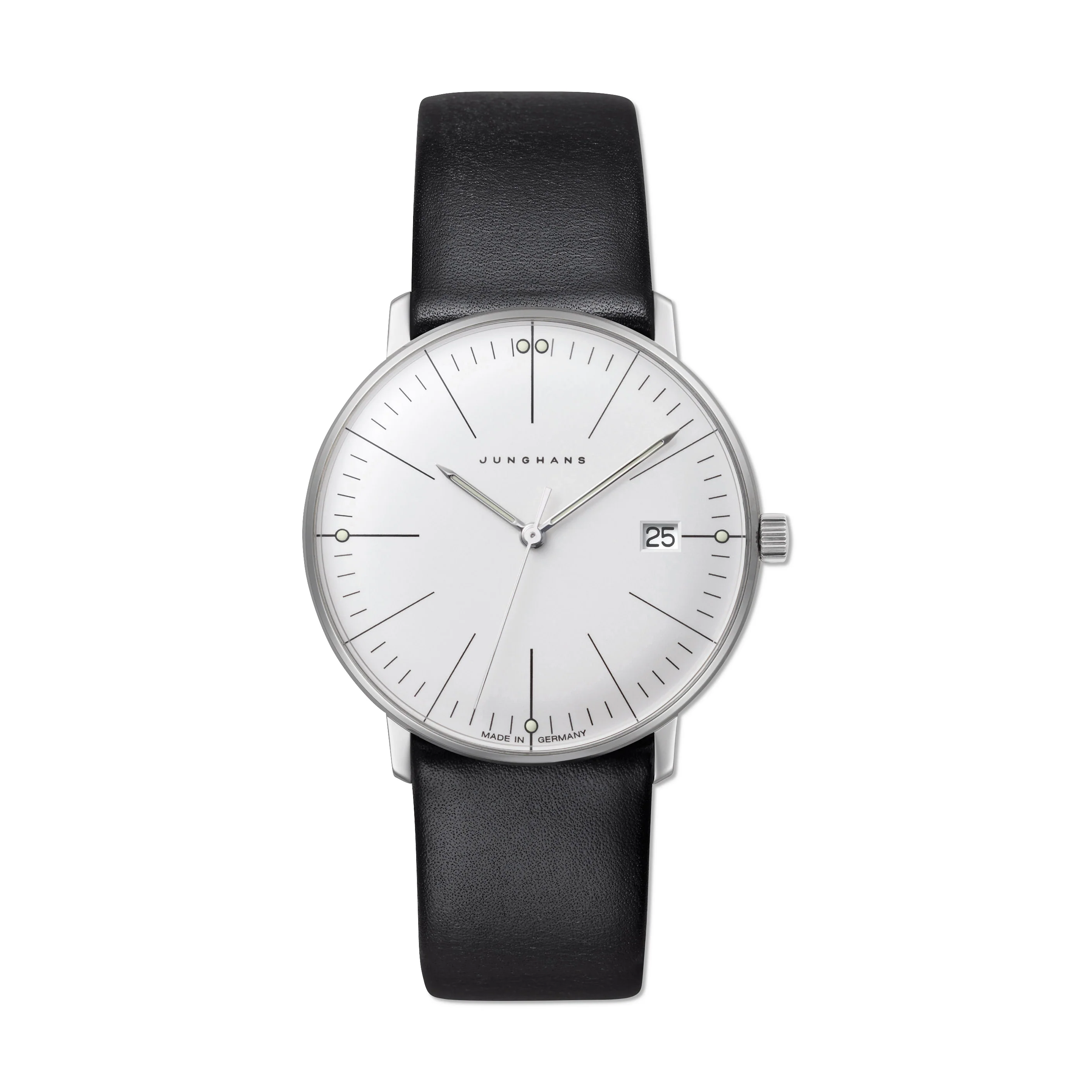 Max Bill Ladies Quartz Watch - White/ Black