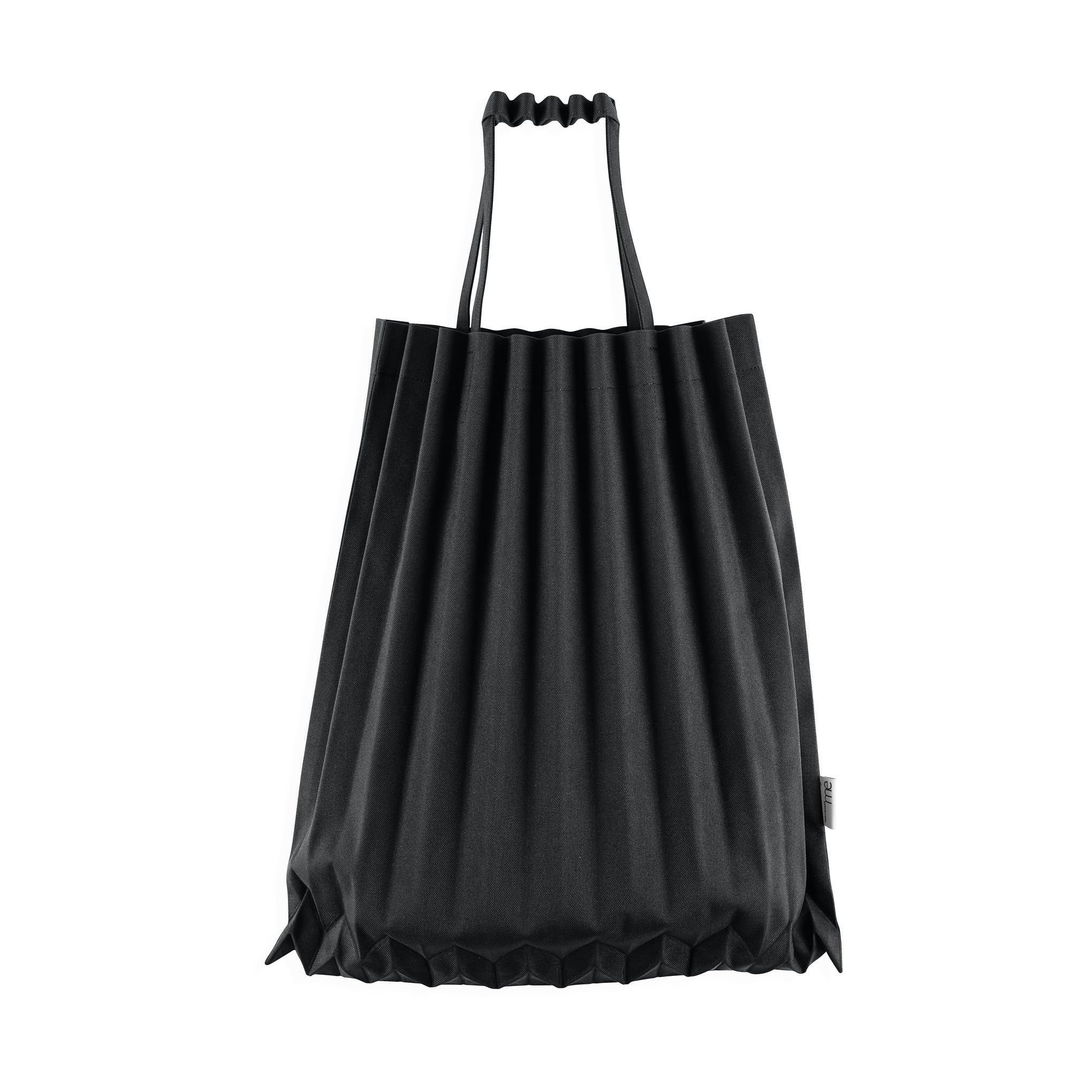 me ISSEY MIYAKE Recycled Polyester Trunk Pleats Bag - Charcoal - Image 2