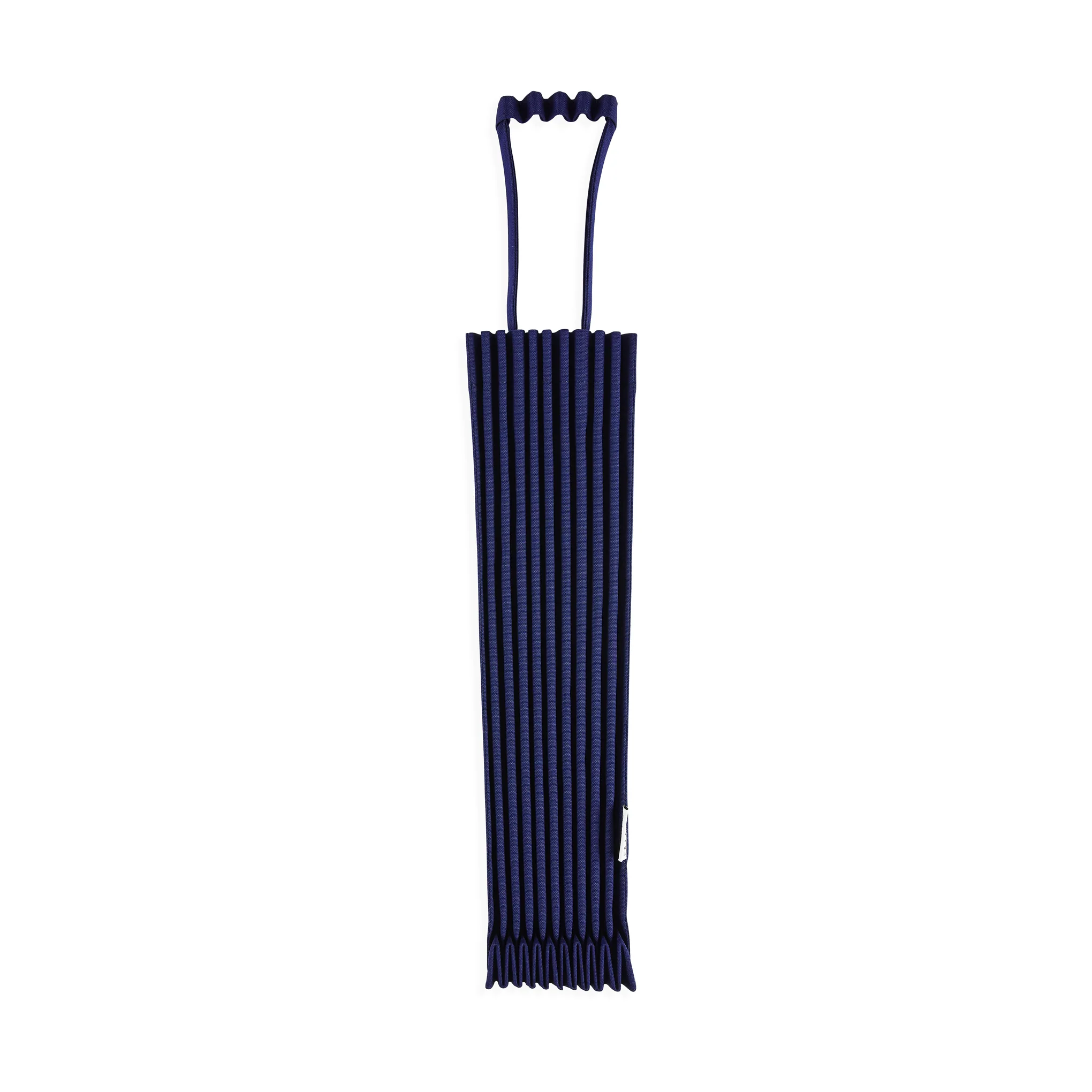 me ISSEY MIYAKE Recycled Polyester Trunk Pleats Bag - Navy