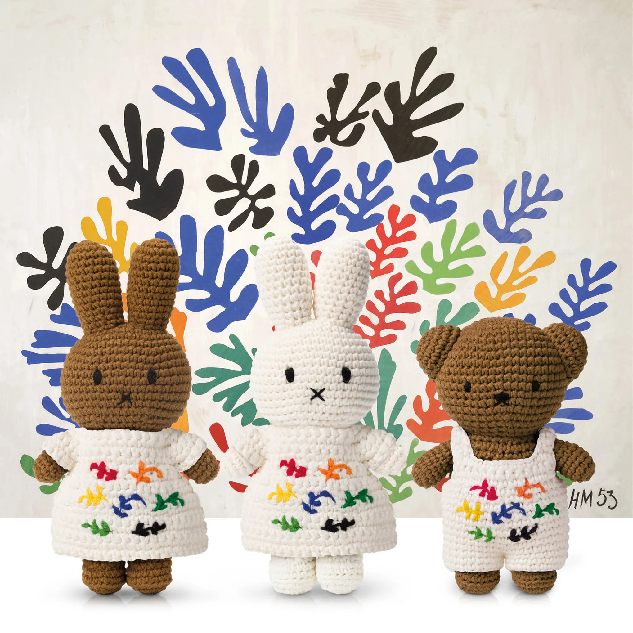 Miffy & Friends Crochet Henri Matisse Plush Toy - Miffy - Image 5