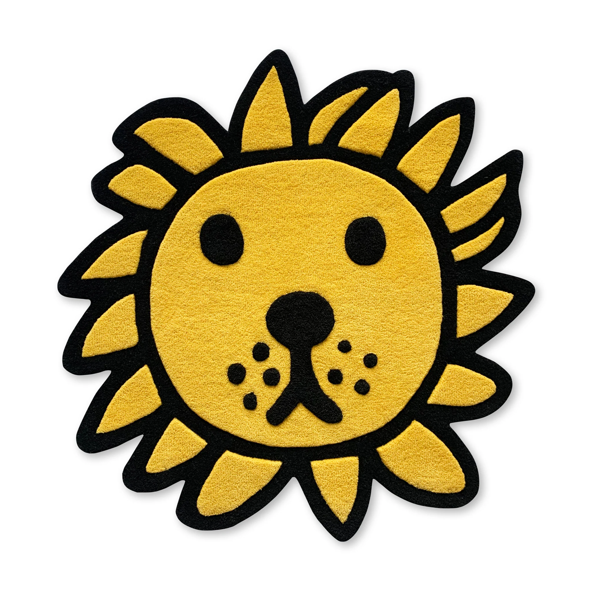 Miffy & Friends Wool Rug - Yellow