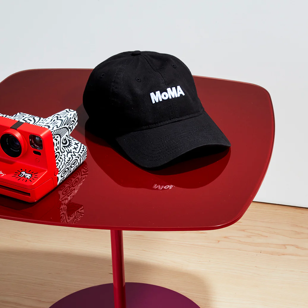 Colorful MoMA Adjustable Baseball Cap - Black - Image 2