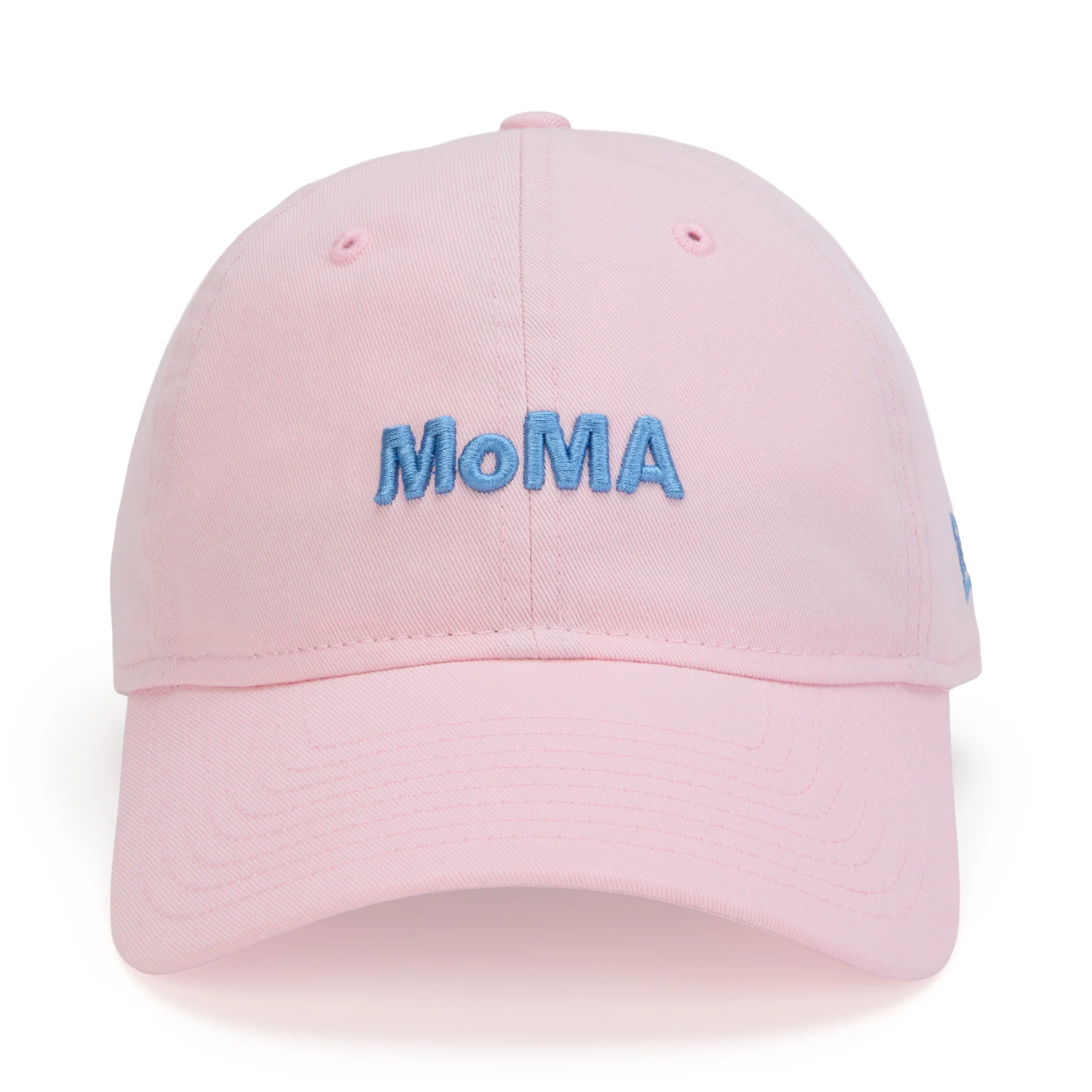 Colorful MoMA Adjustable Baseball Cap - Pink/ Light Blue - Image 3