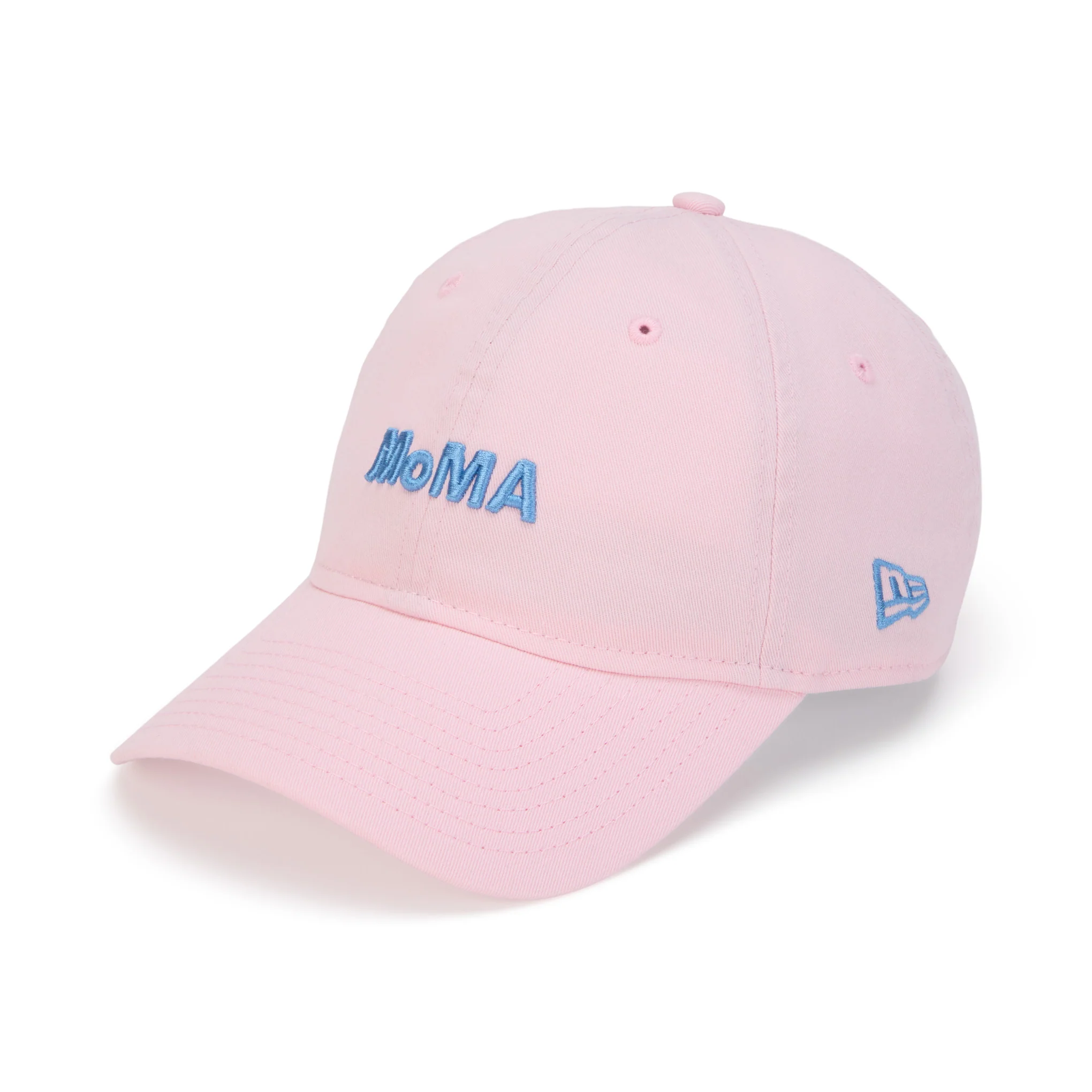Colorful MoMA Adjustable Baseball Cap - Pink/ Light Blue - Image 5