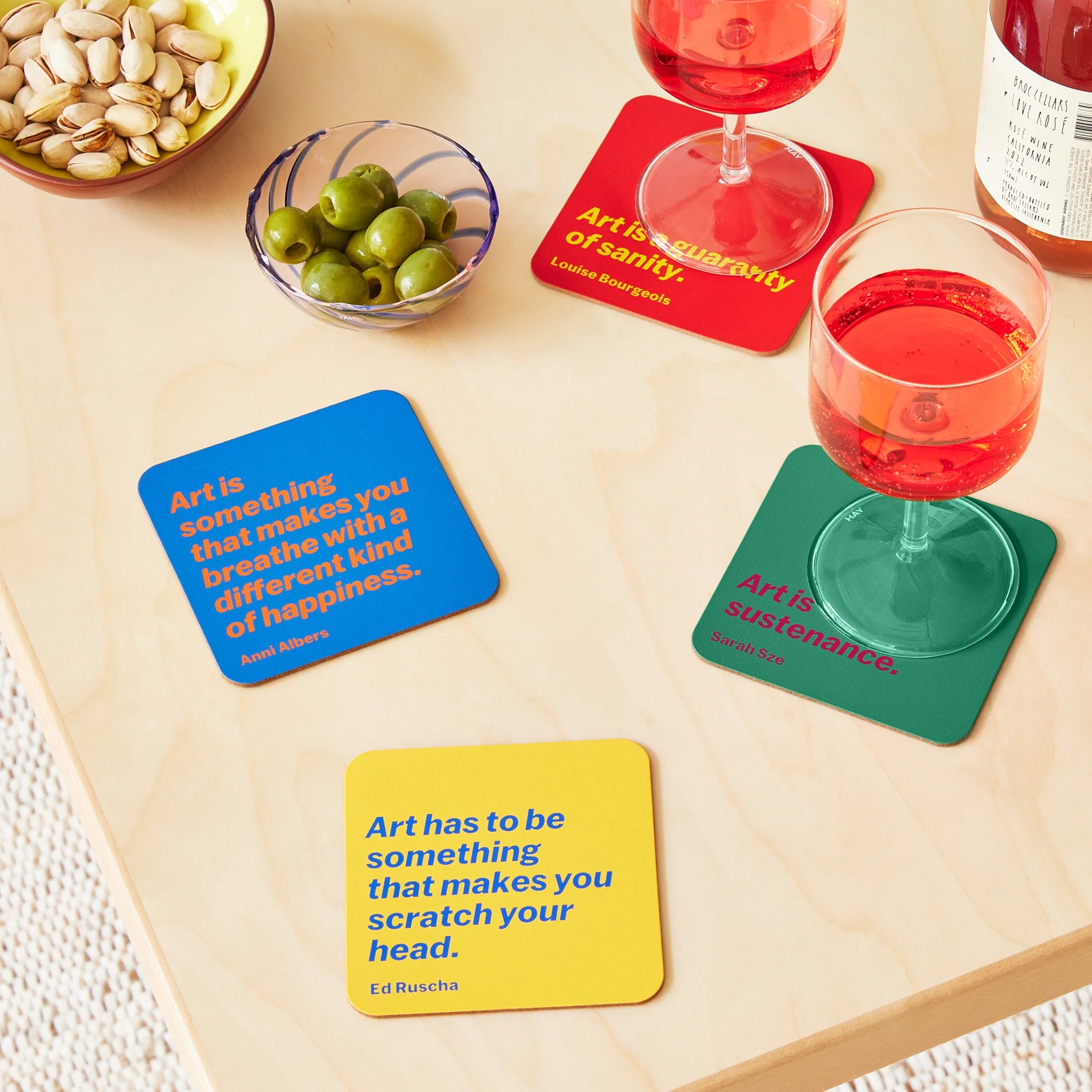 MoMA Artist Quote Coaster - Sarah Sze - Image 2