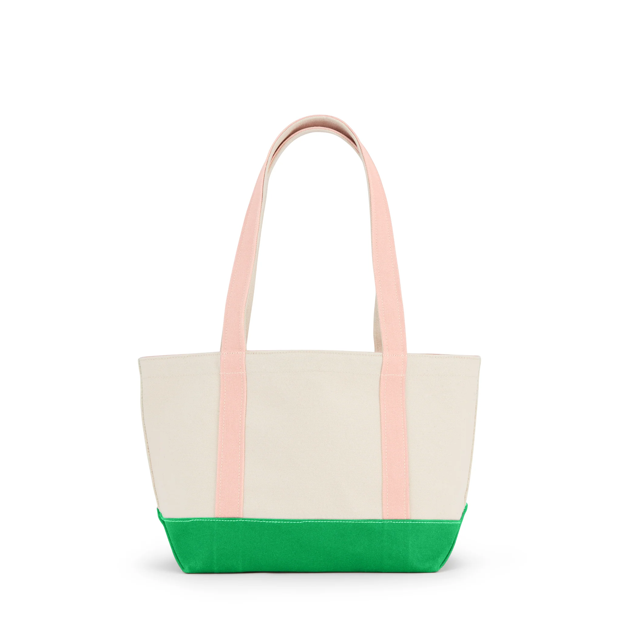 MoMA Baggu Heavyweight Canvas Tote - Pink/ Green - Image 3