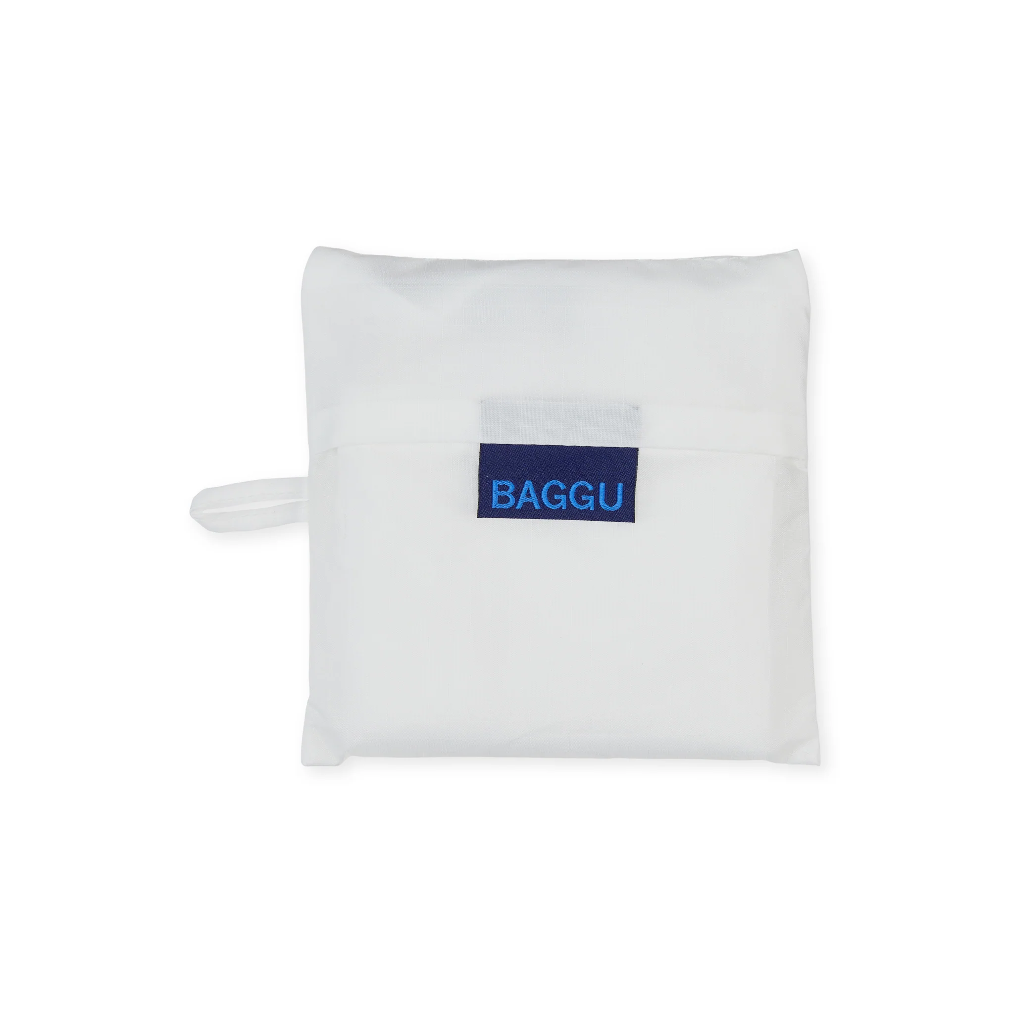 MoMA Baggu Recycled Nylon Standard Tote - White - Image 3