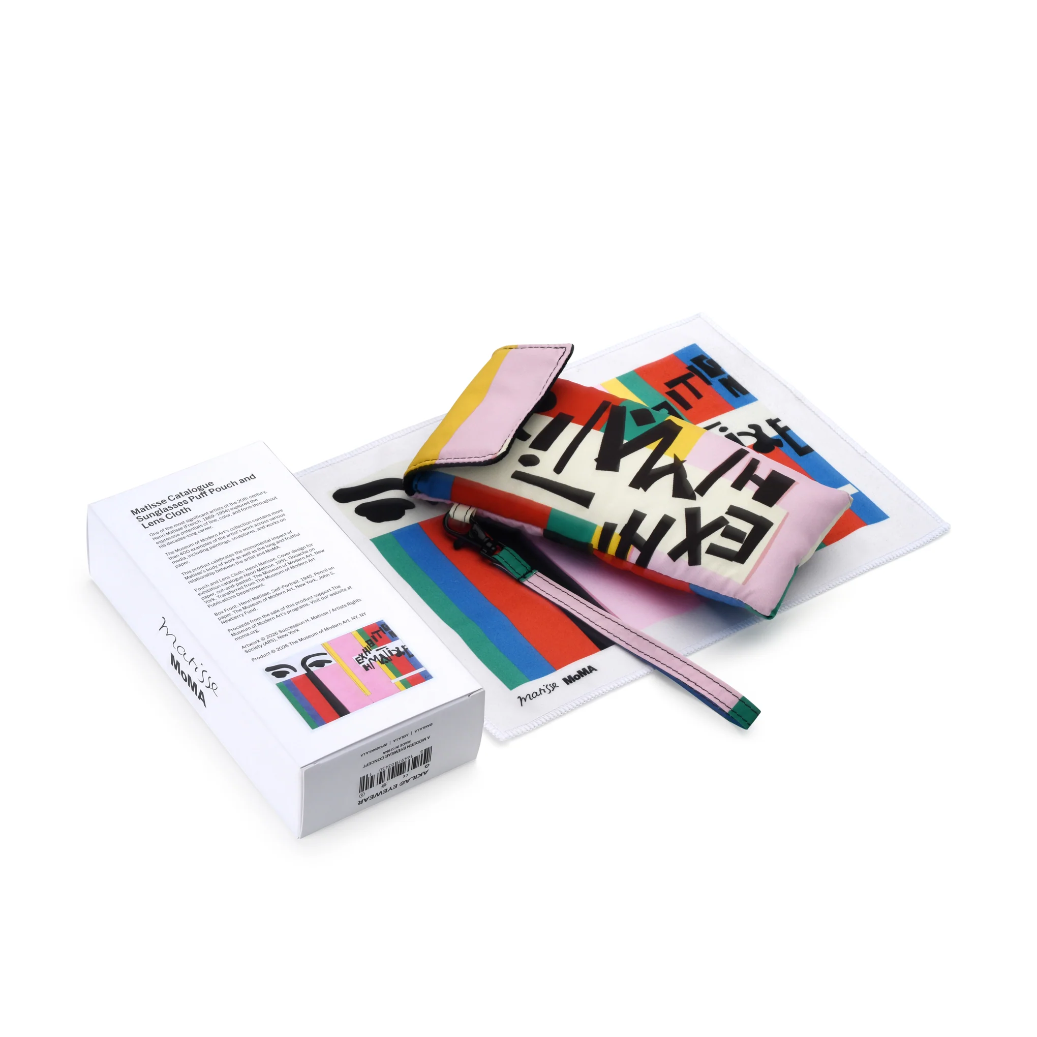 MoMA Henri Matisse Akila Sunglasses Puff Pouch and Lens Cloth - Exhibition Catalogue for Henri Matisse - Image 3