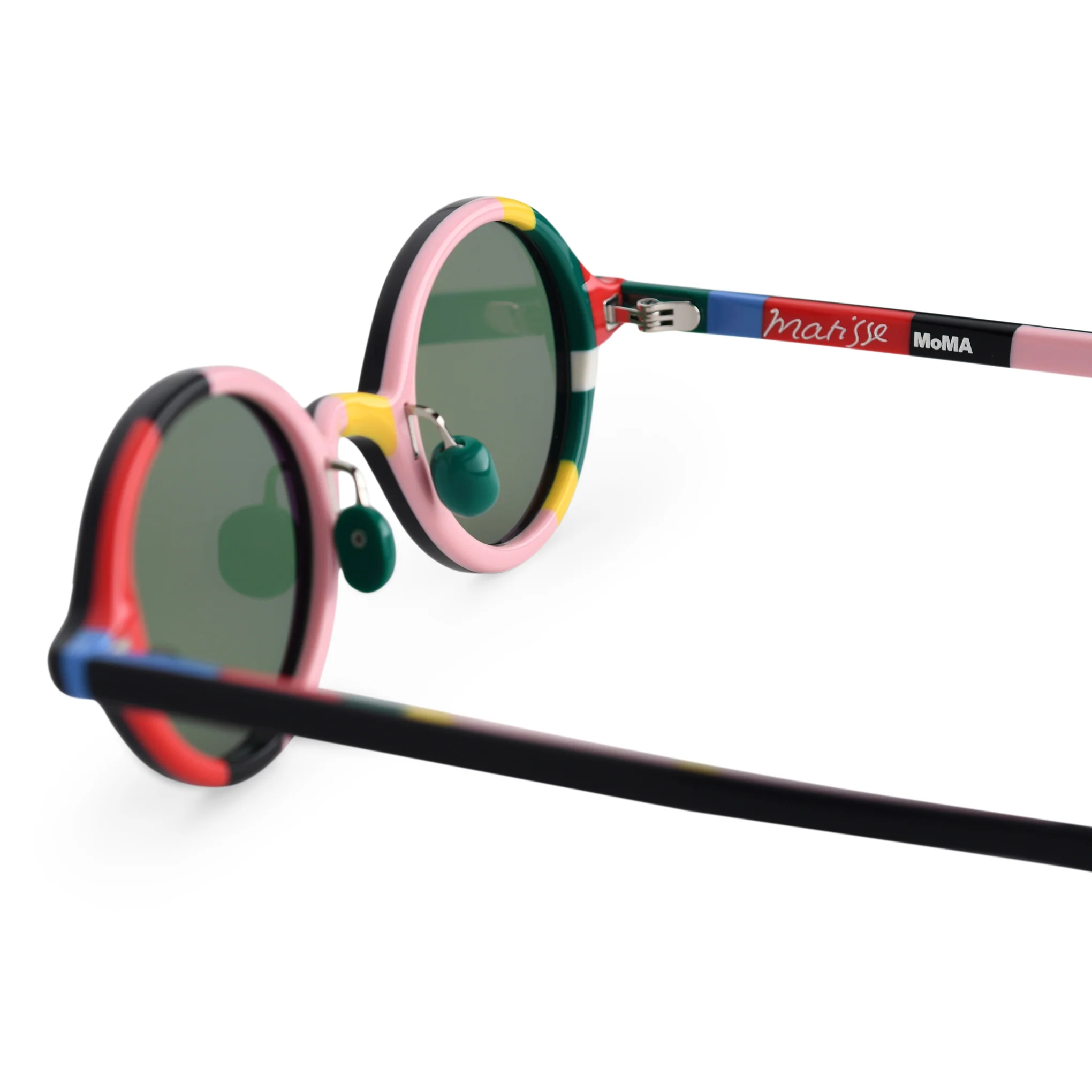 MoMA Henri Matisse Exhibition Catalogue Akila Sunglasses - Black/ Green - Image 5