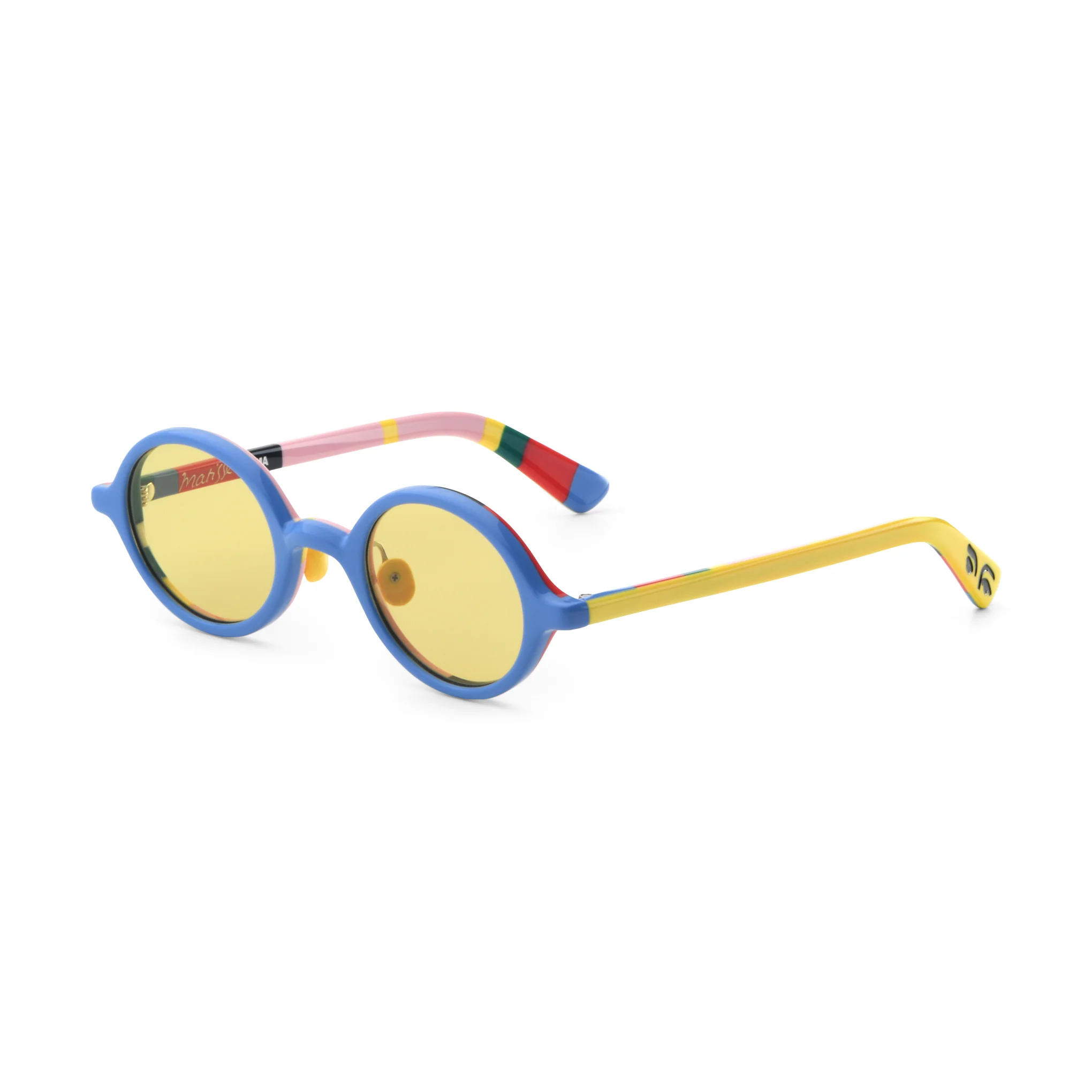 MoMA Henri Matisse Exhibition Catalogue Akila Sunglasses - Blue/ Yellow - Image 3