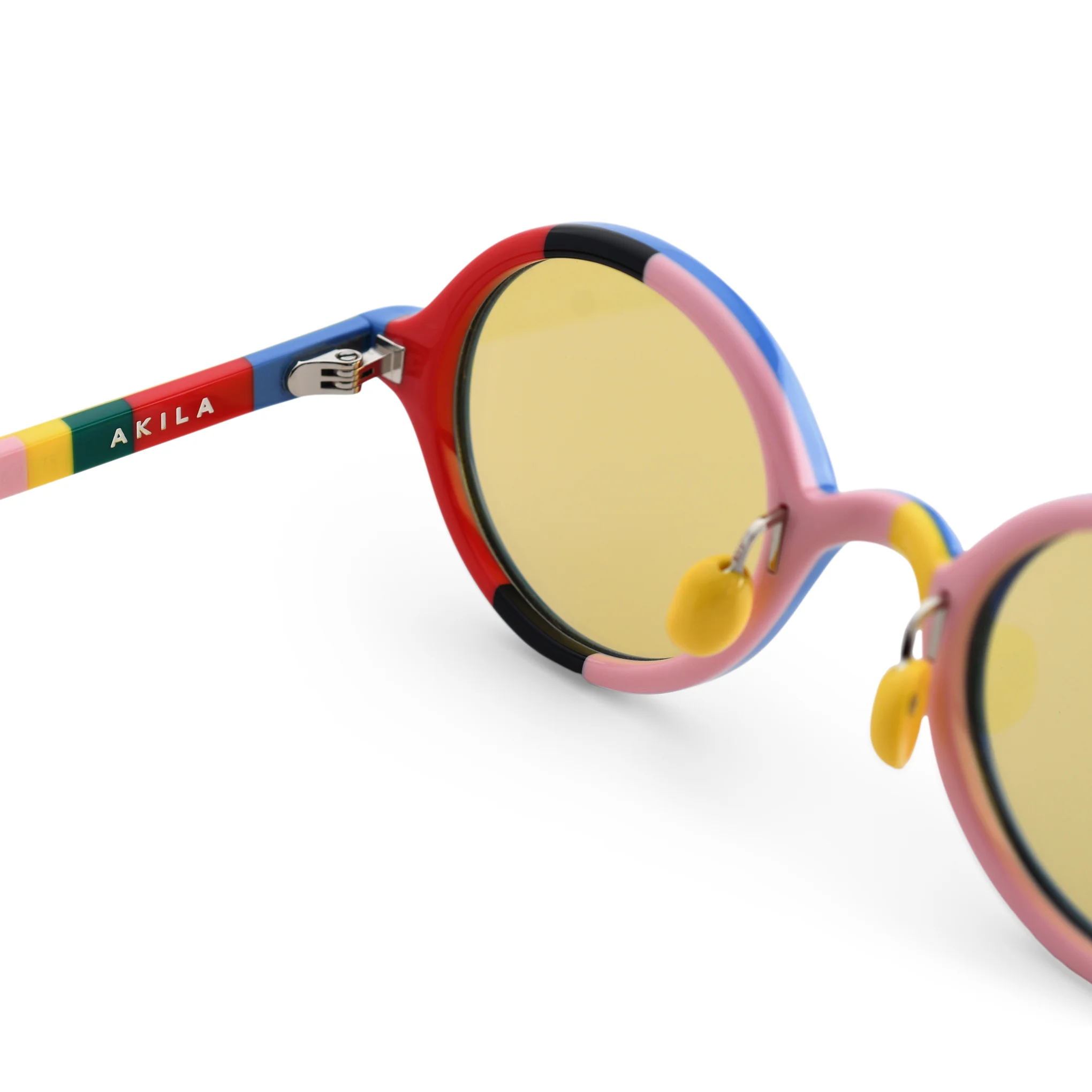 MoMA Henri Matisse Exhibition Catalogue Akila Sunglasses - Blue/ Yellow - Image 4