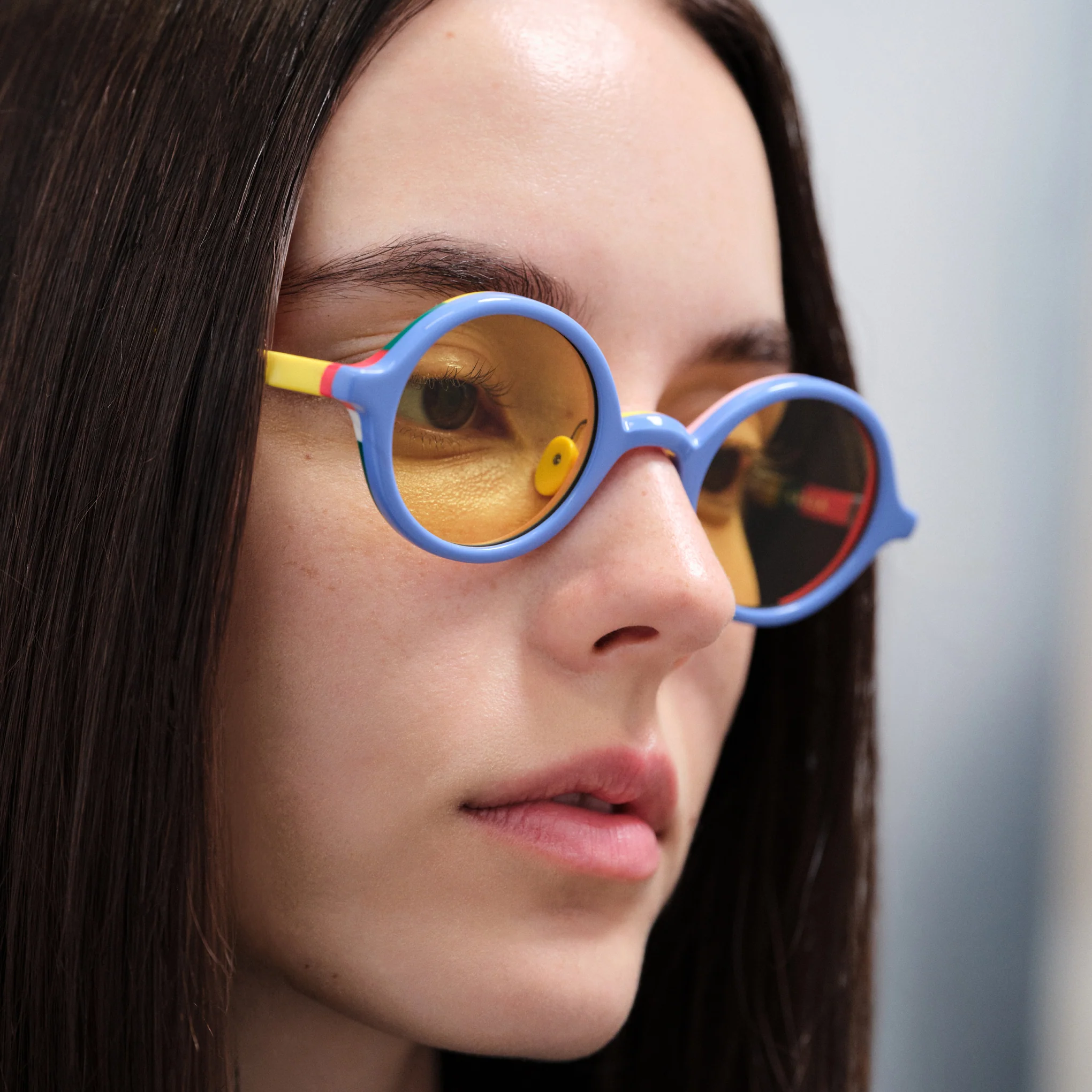 MoMA Henri Matisse Exhibition Catalogue Akila Sunglasses - Blue/ Yellow - Image 7