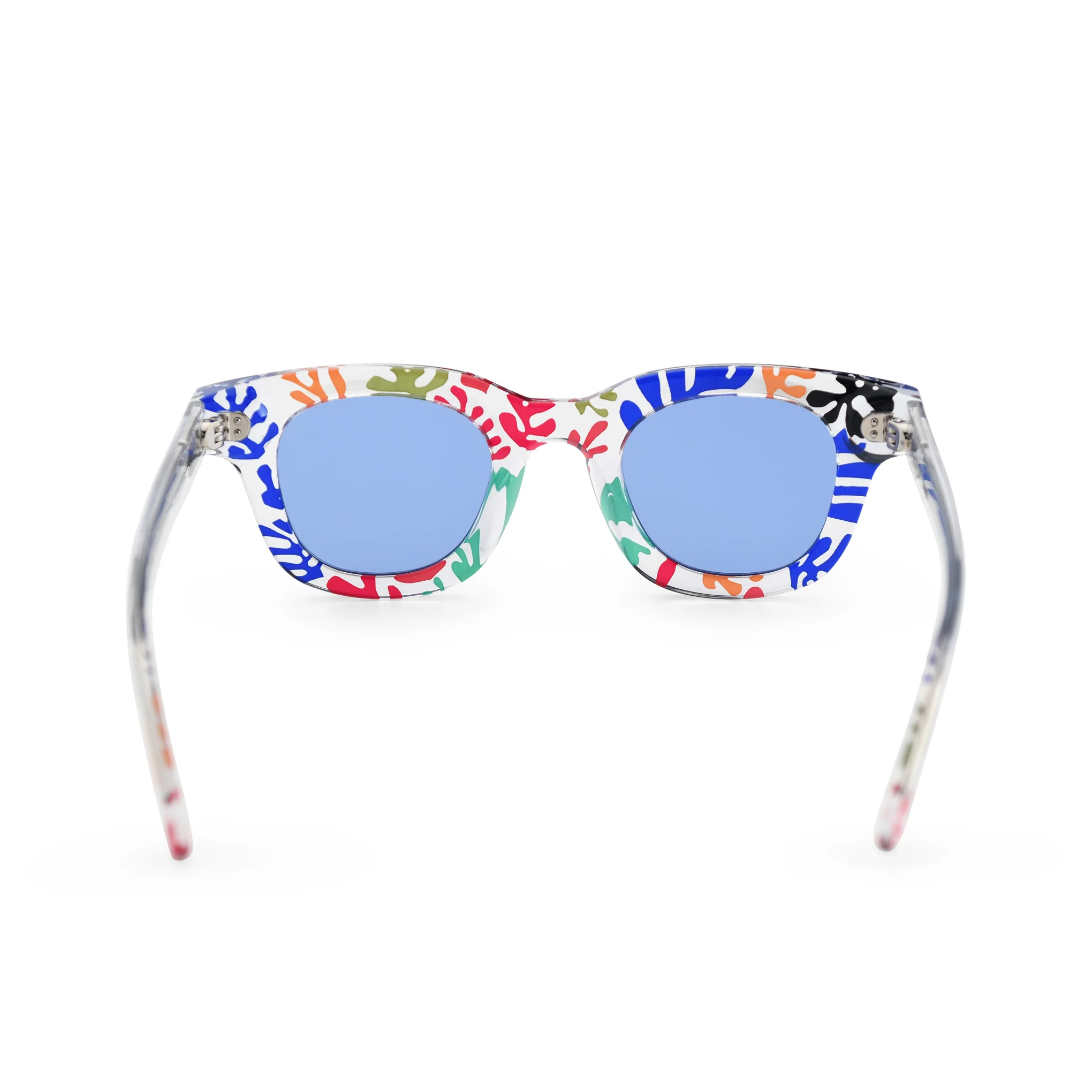MoMA Henri Matisse La Gerbe Akila Sunglasses - Clear/ Blue - Image 4