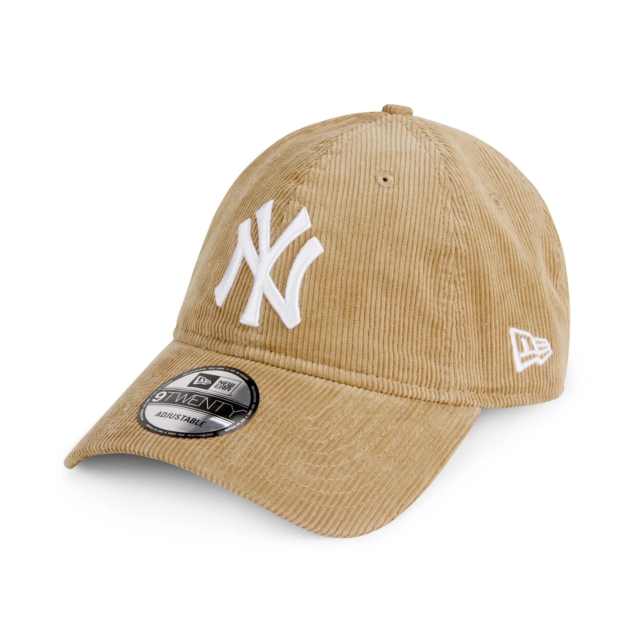 MoMA NY Yankees 9TWENTY Corduroy Adjustable Baseball Cap - Camel - Image 2