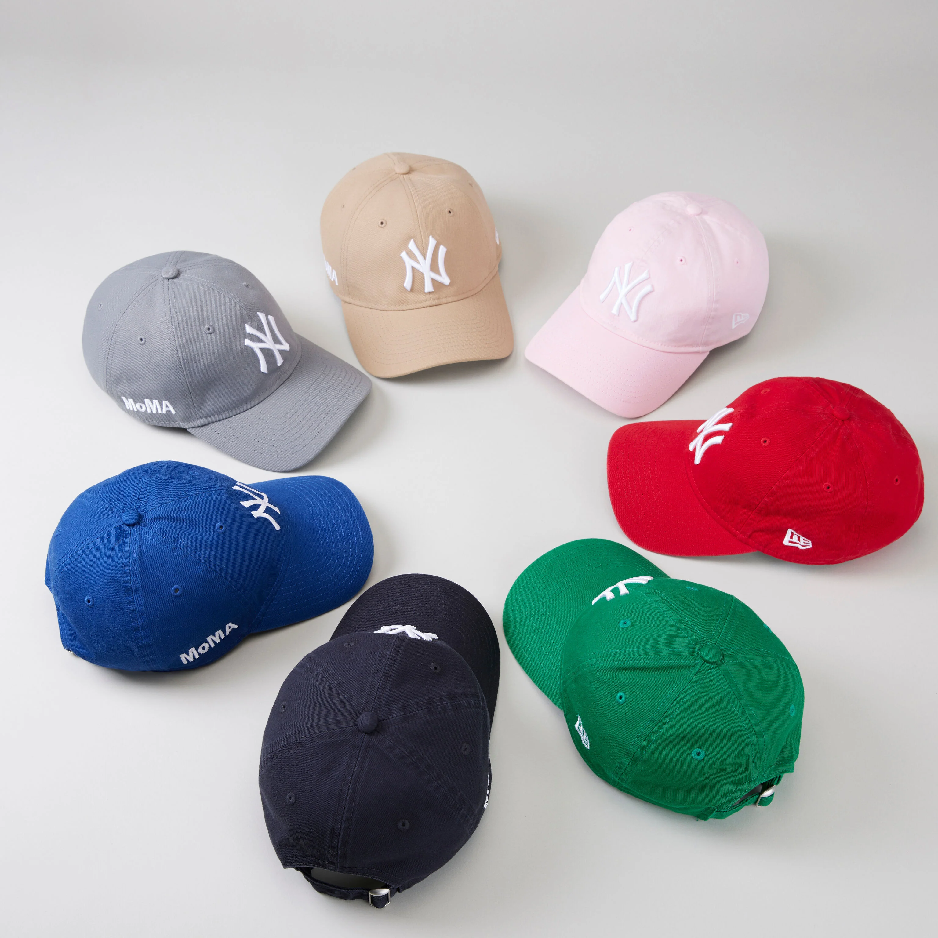 MoMA NY Yankees Adjustable Baseball Cap - Camel - Image 7