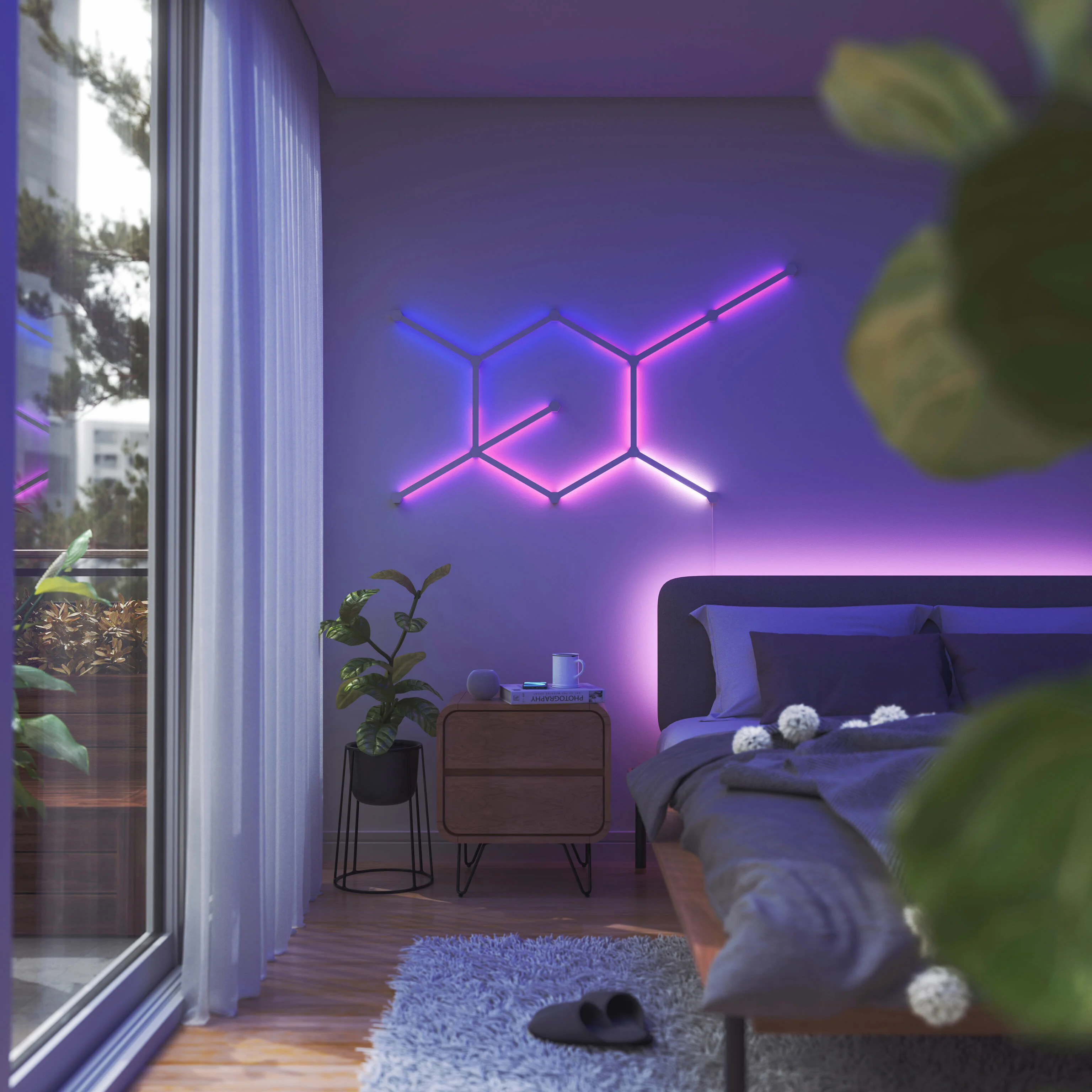 Nanoleaf Lines Smart Interactive Lighting Kit - Set of 12 - Image 3