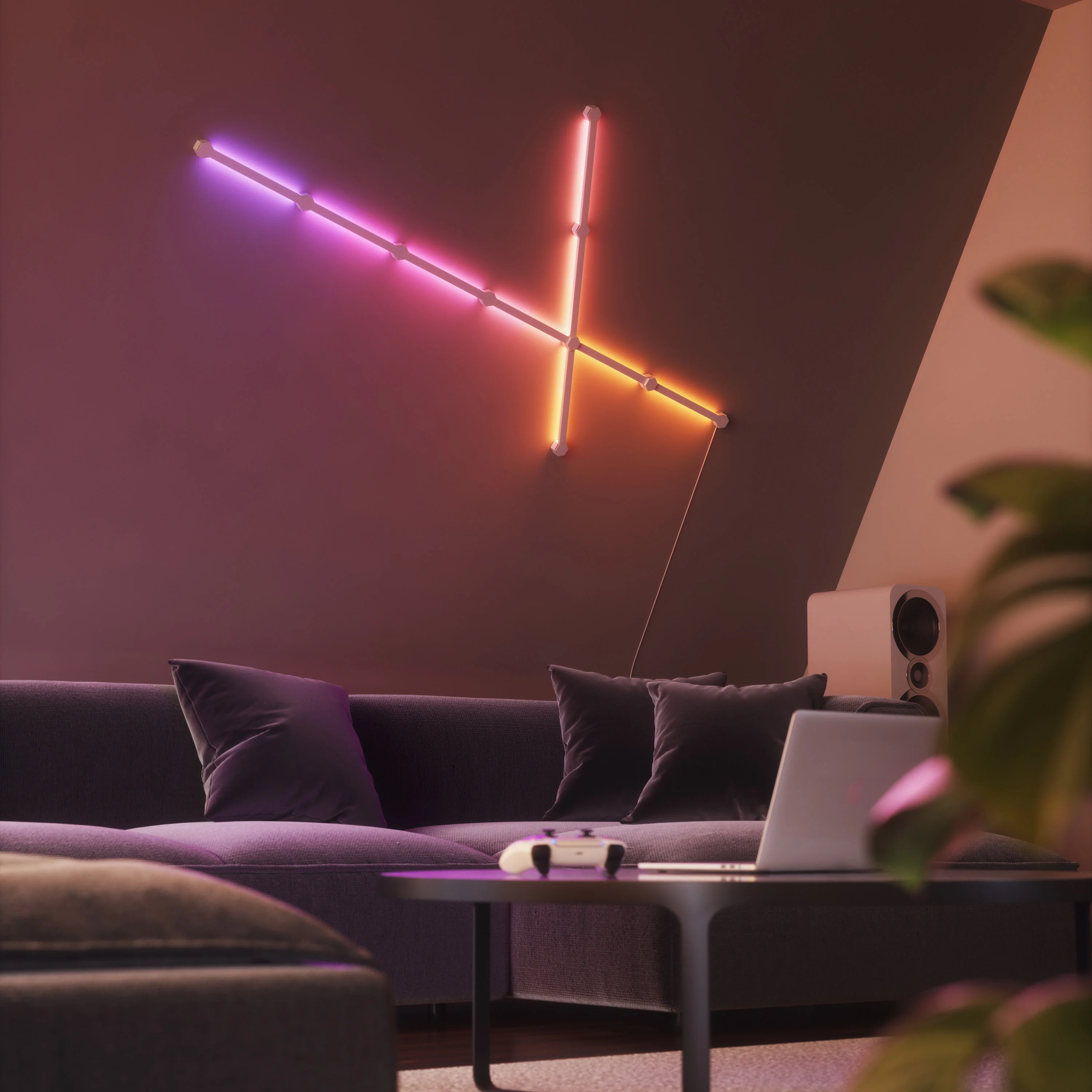 Nanoleaf Lines Smart Interactive Lighting Kit - Set of 12 - Image 8