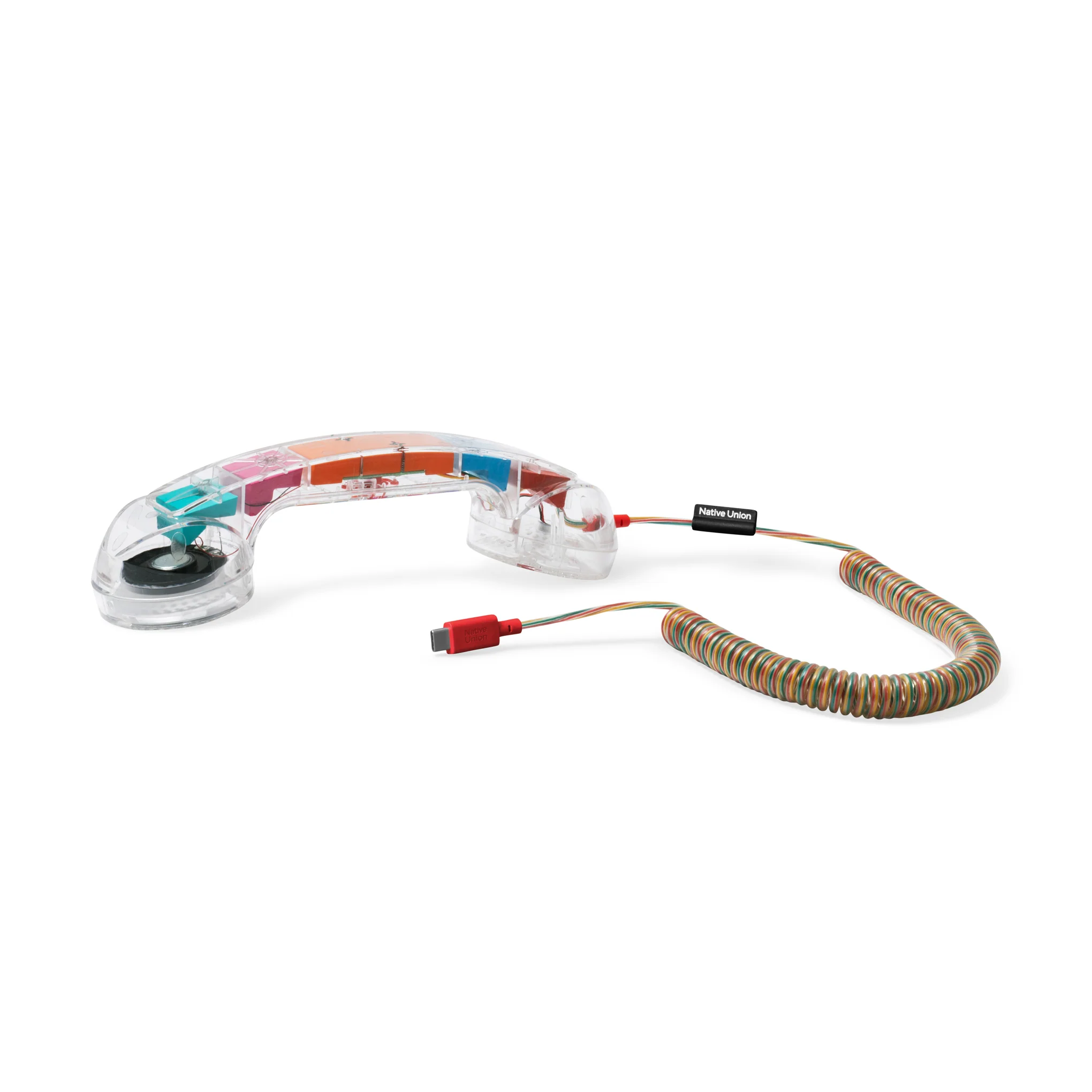 Native Union Retro Pop Phone for Smartphone - Transparent - Image 3