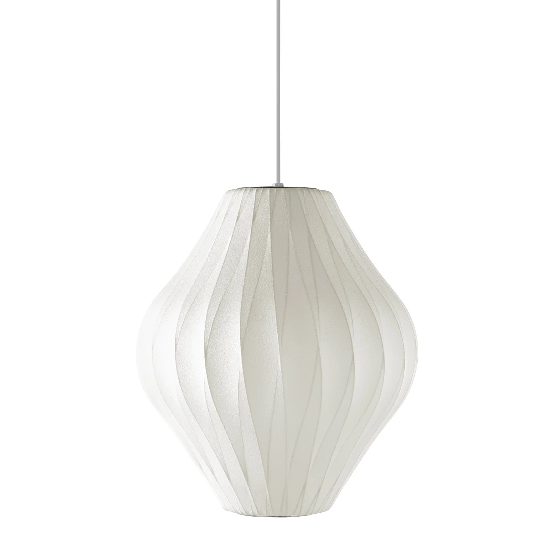 Nelson™ Crisscross Pear Bubble Pendant from Herman Miller