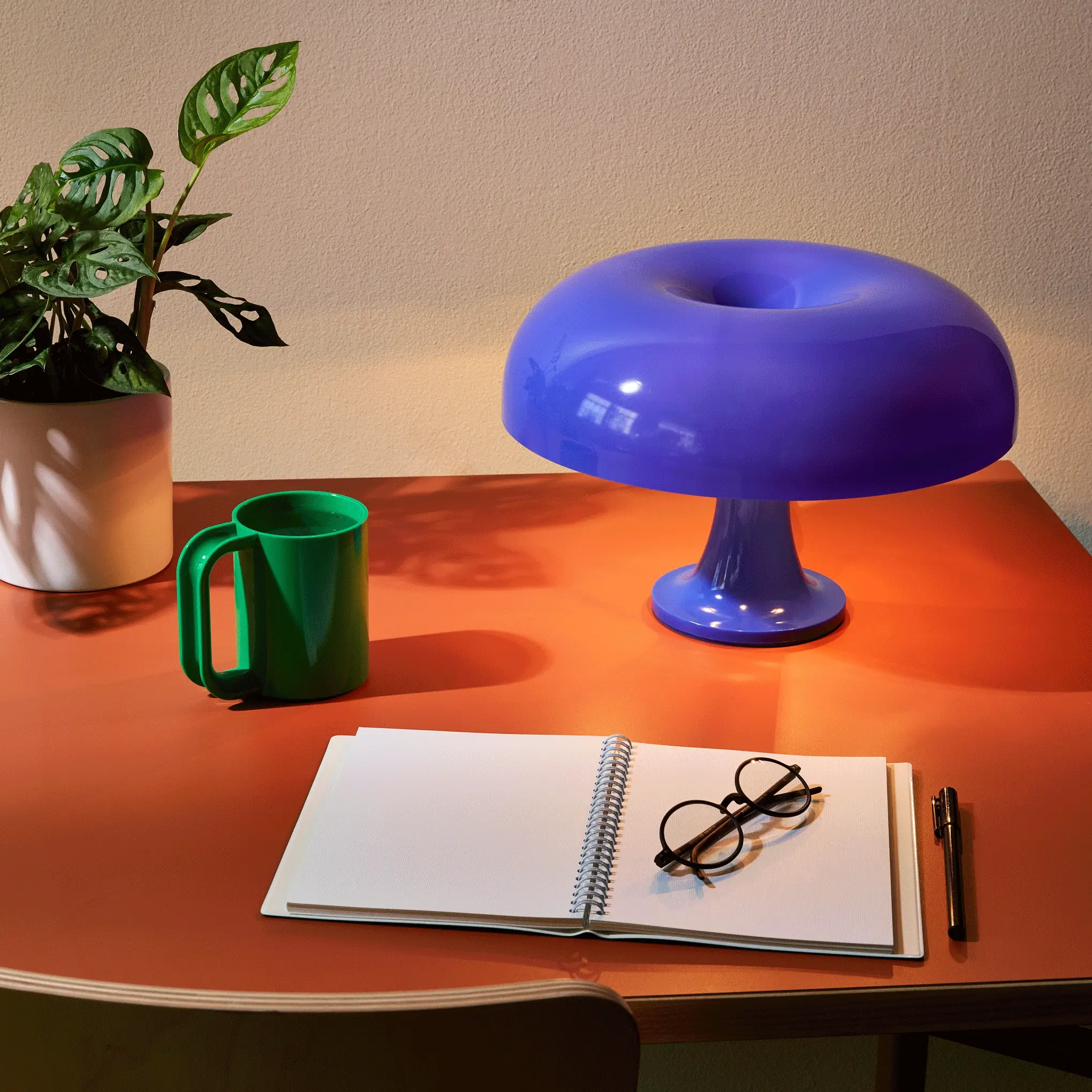Nessino Mini Table Lamp - Blue Klein - Image 2