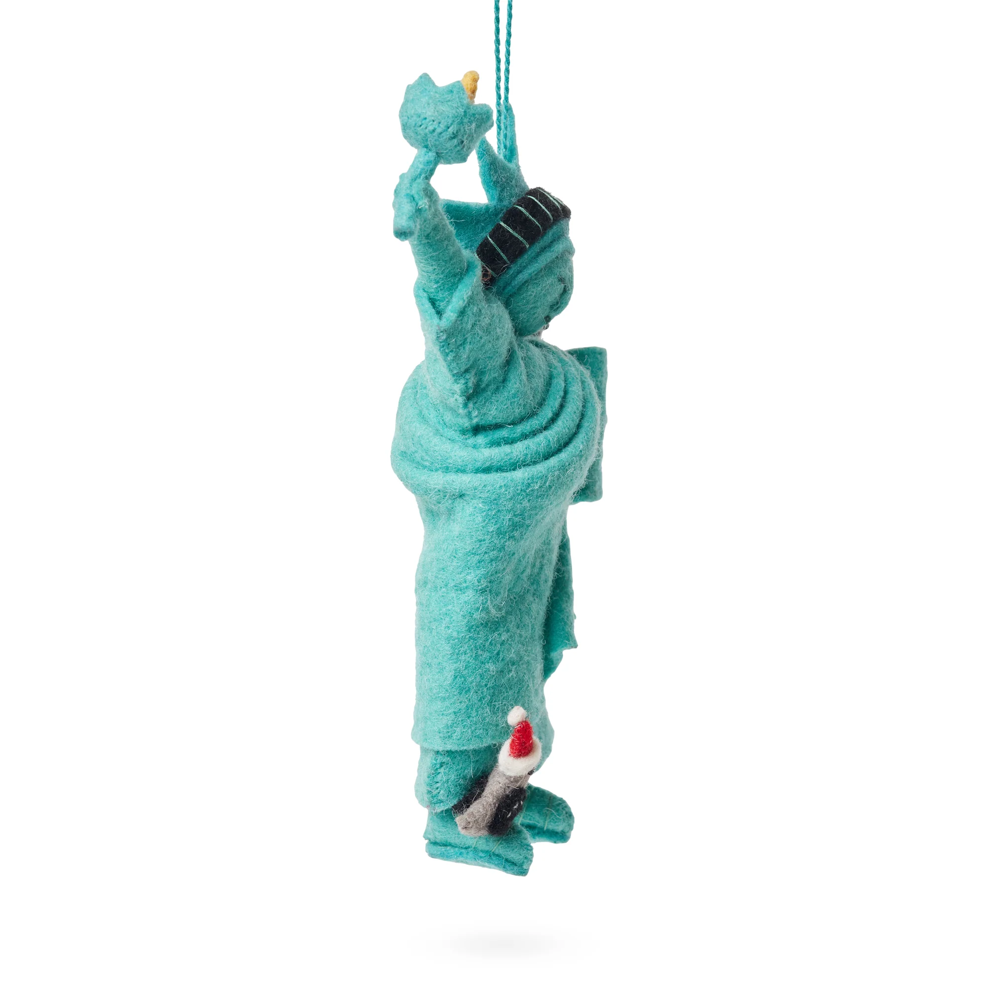 NYC Felt Ornament - Statue of Liberty Pigeon - Image 4