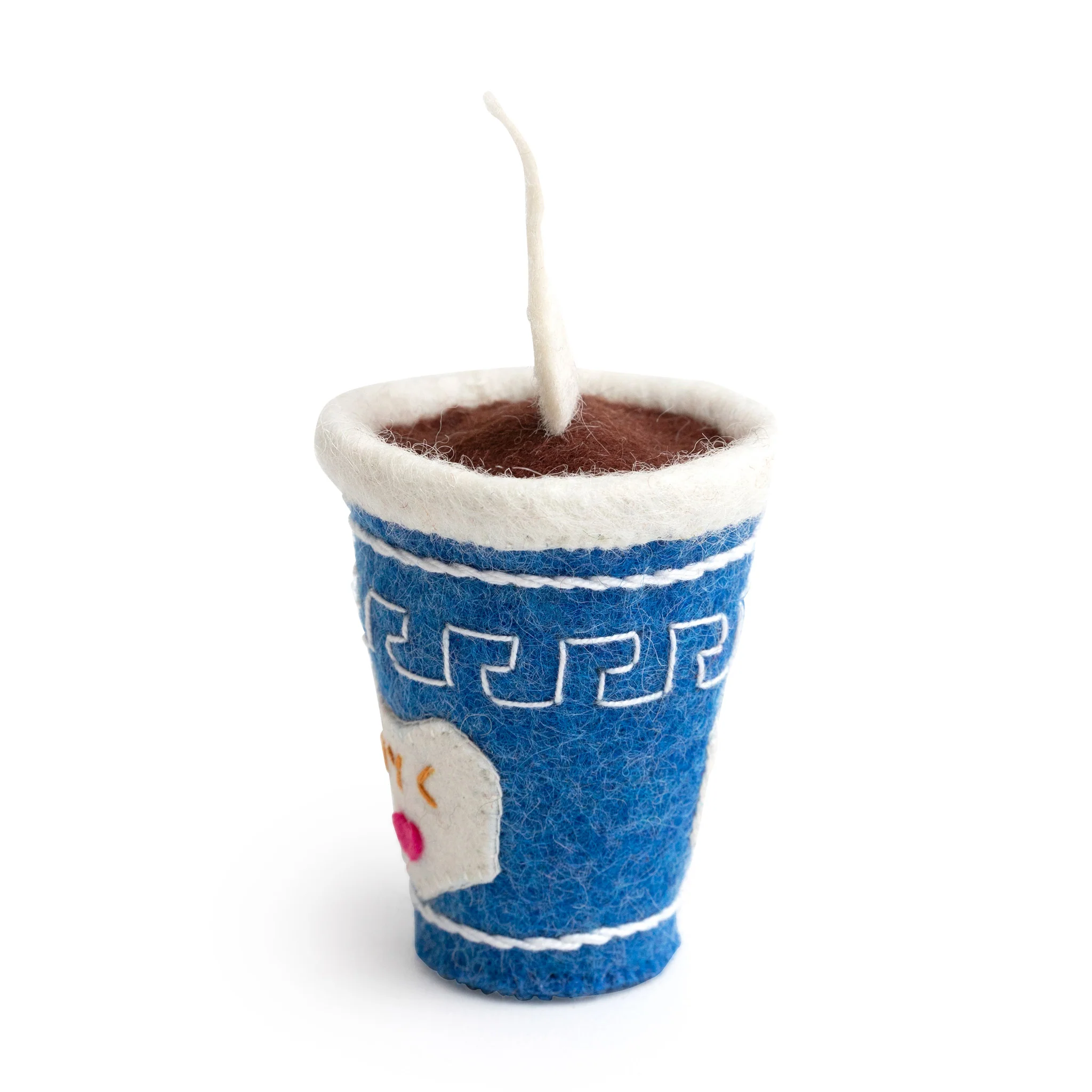 NYC Felt Ornament - Coffee - Image 4