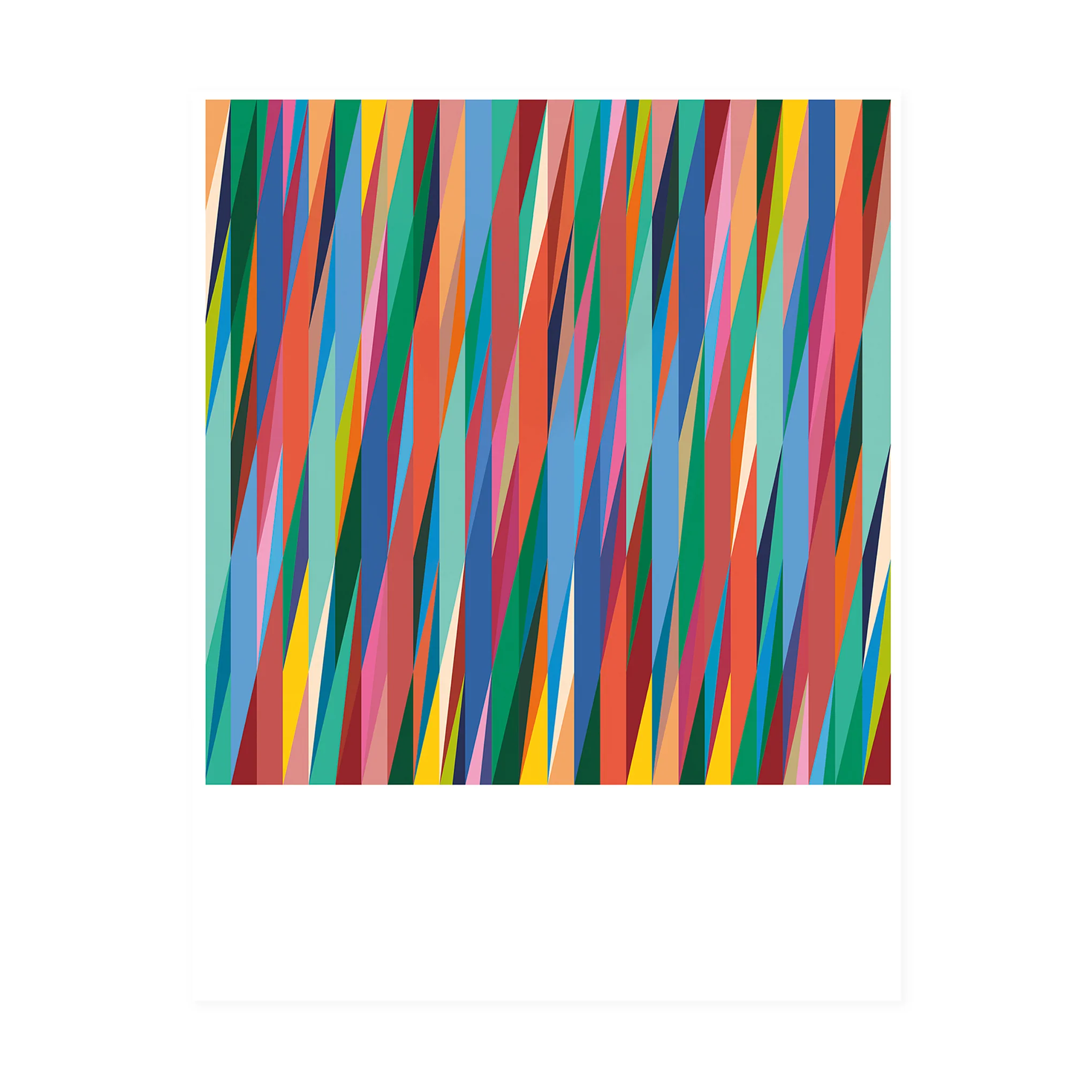 Odili Donald Odita Immigrant Song/Roforofo Fight Poster - Unframed